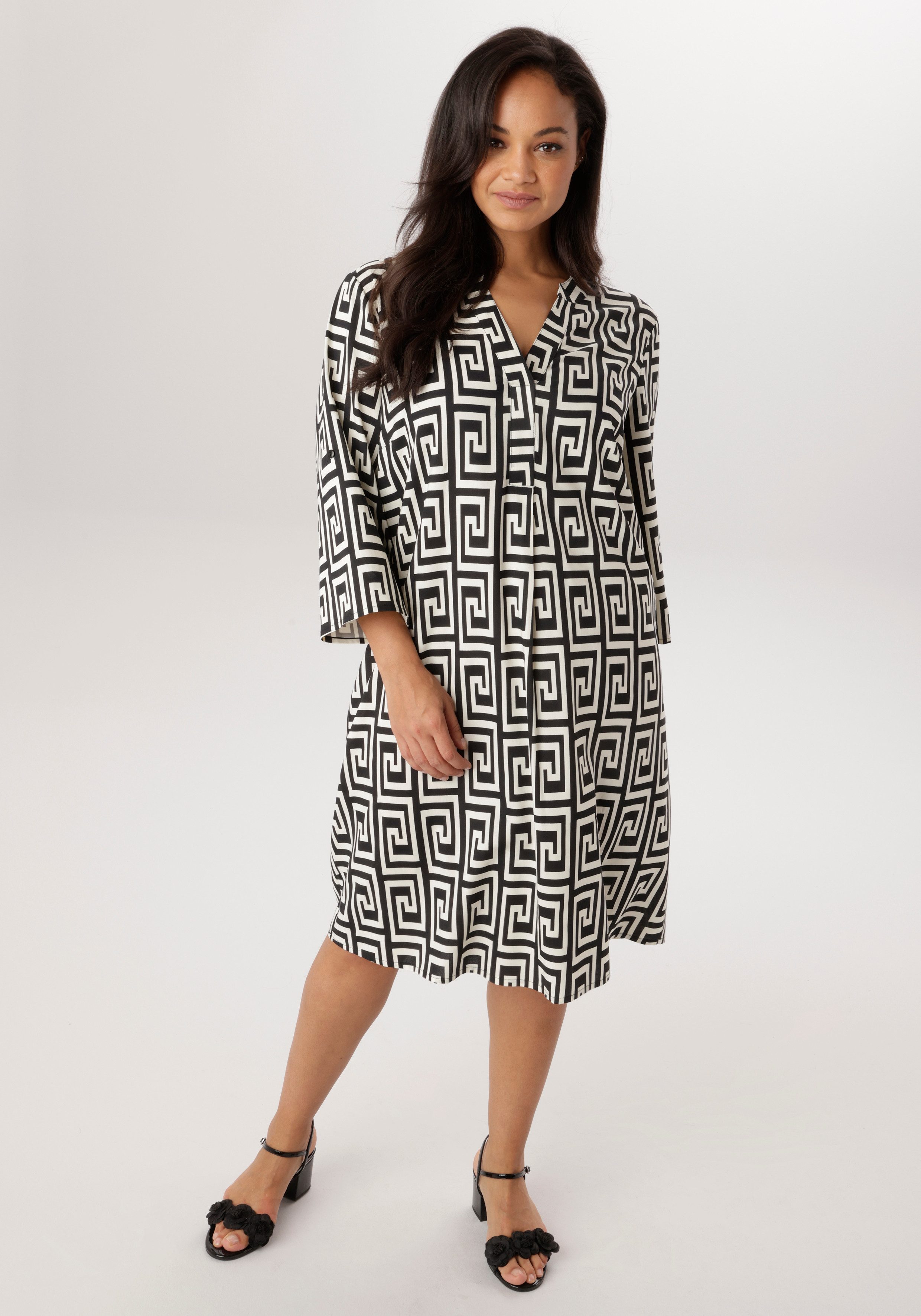 Aniston PLUS Blusenkleid in graphischen Print - NEUE KOLLEKTION. € 59,99, (€ 59,99 pro 1 Stk).
