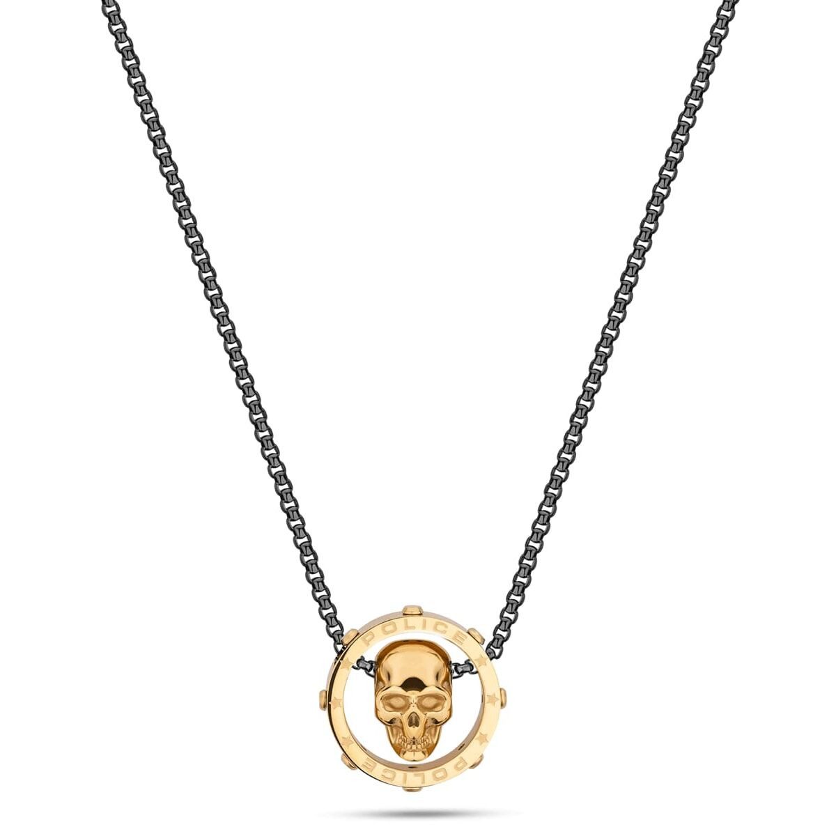 Police Edelstahlkette Police Herrenhalsband PEAGN2212102 70 cm
