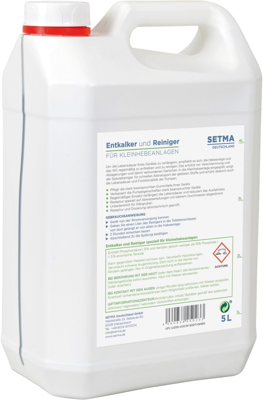 SETMA Setma Spezialreiniger und Entkalker für Universalreiniger