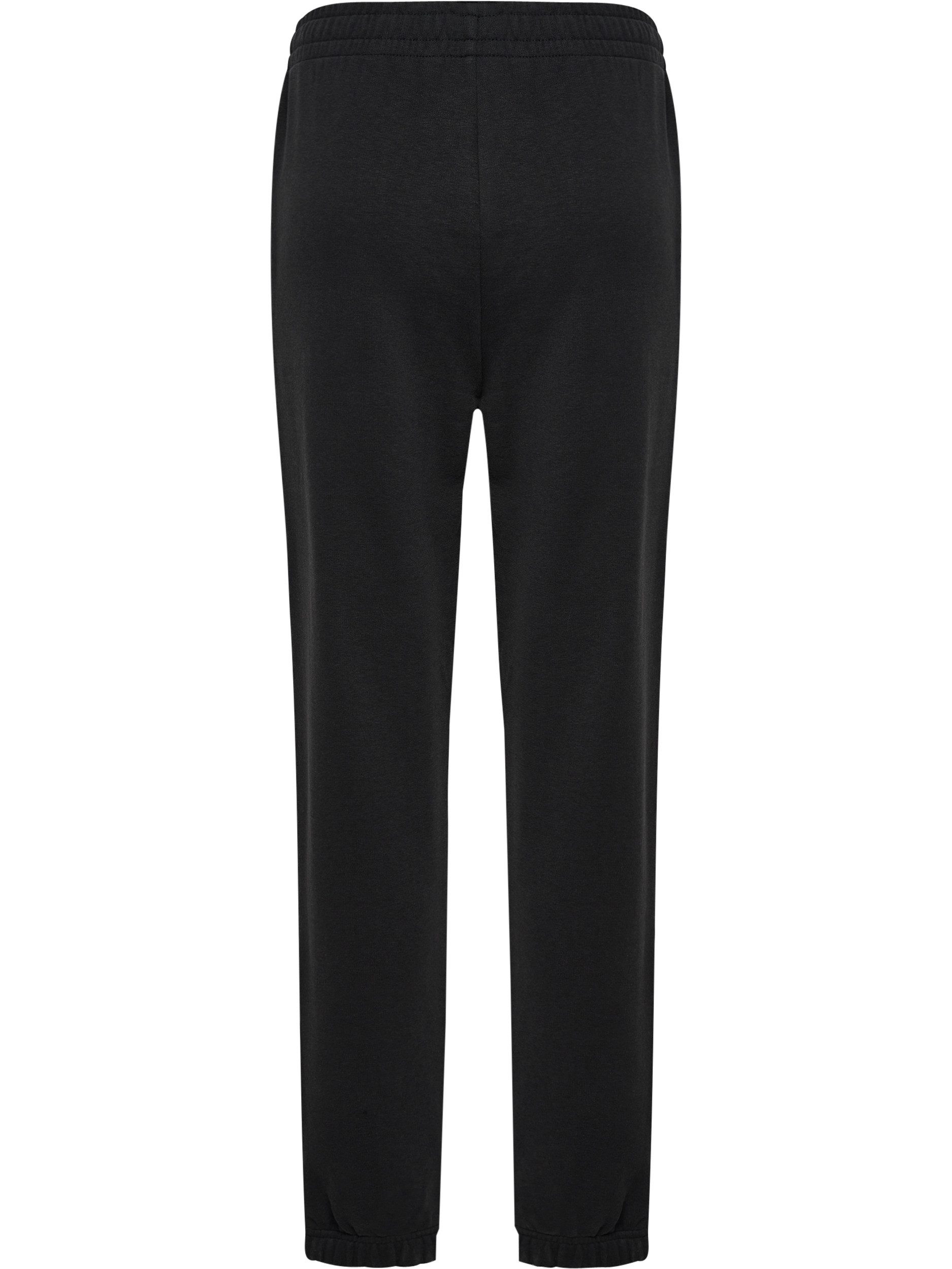 hummel Jogginghose HMLPULSE W SWEAT PANTS mit gesticktem Chevron-Logo, aus Baumwolle und Polyester