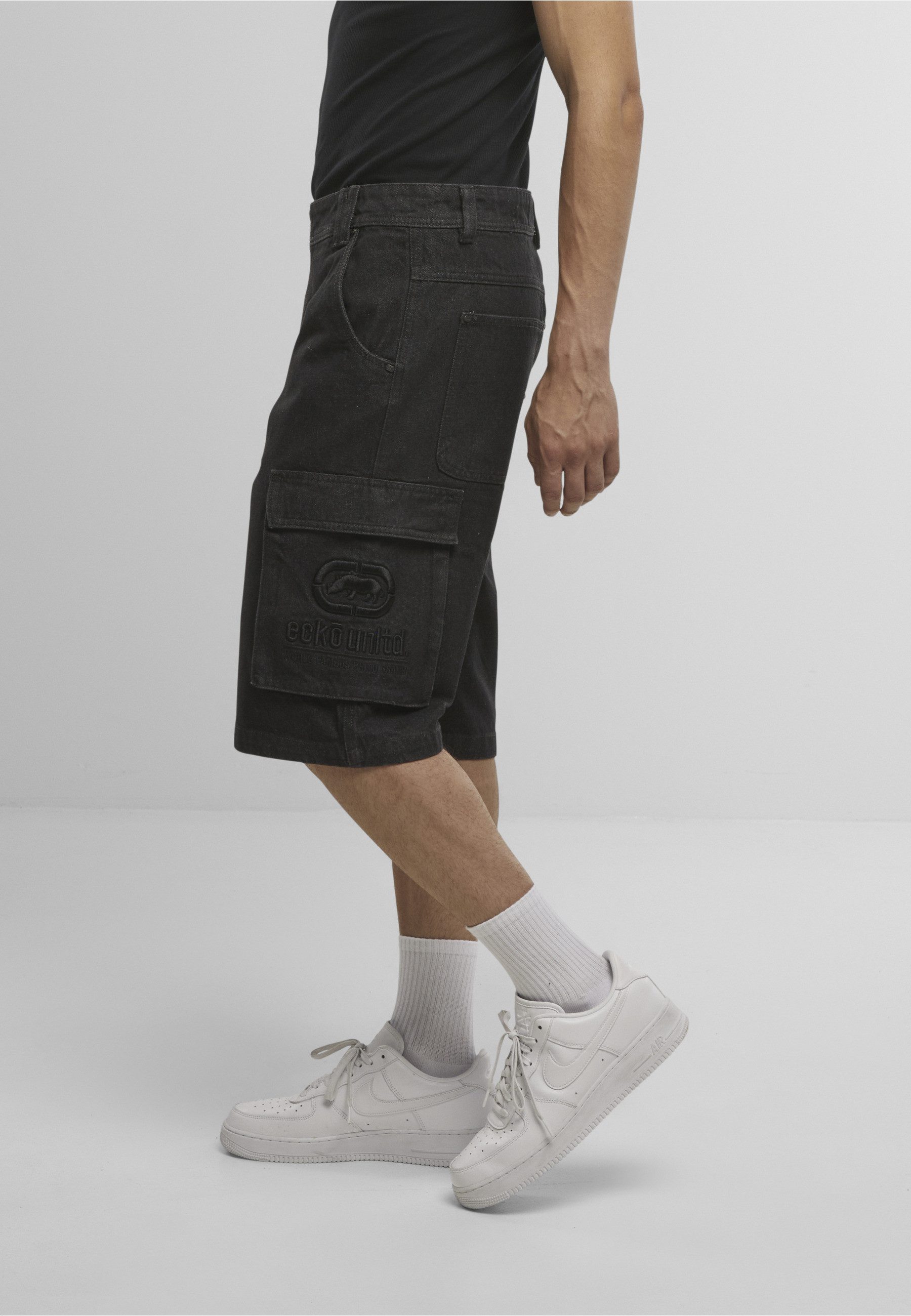 Ecko Unltd. Shorts Ecko Unltd. Ecko Unltd. EC KO Denim Short (1-tlg)