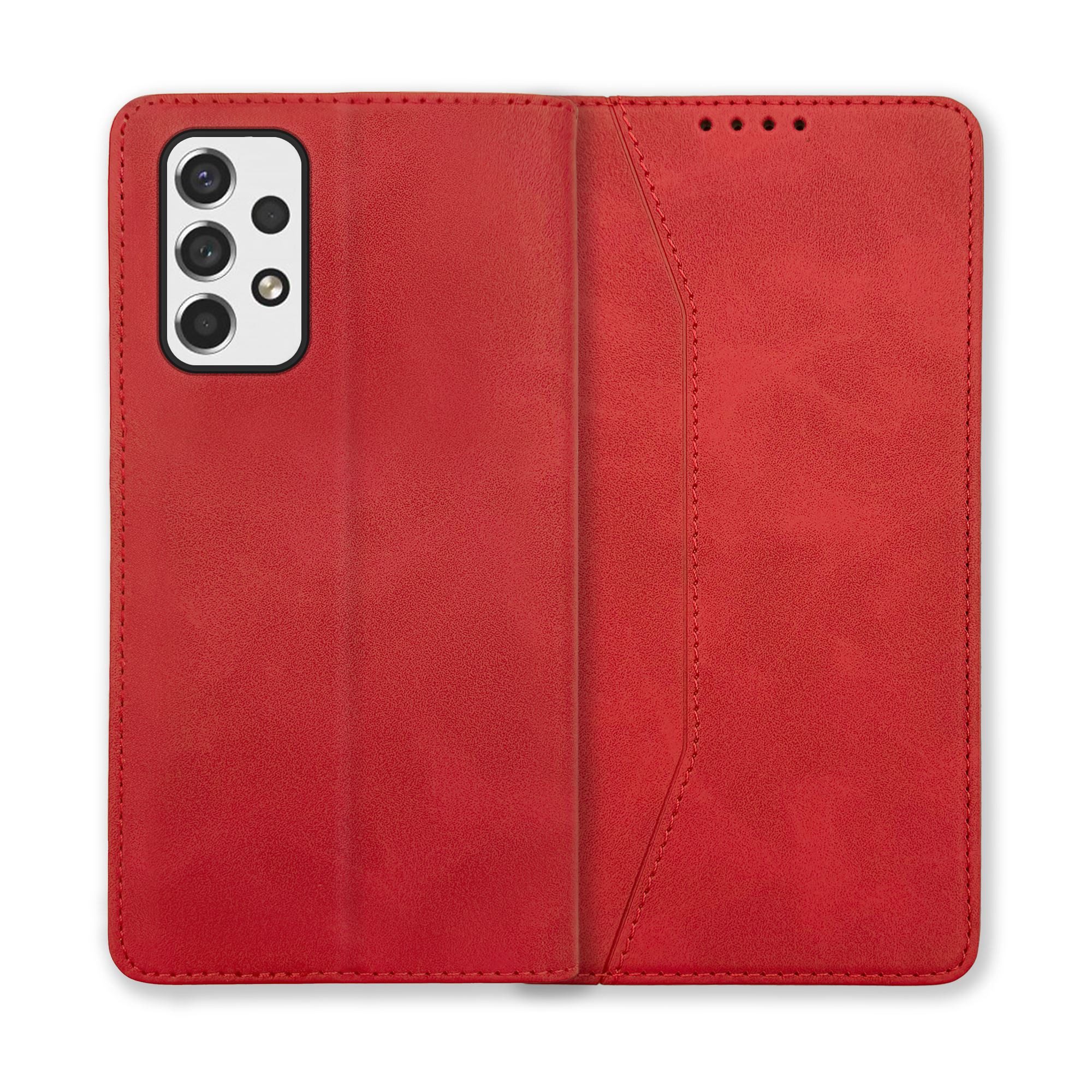 mtb more energy Smartphone-Hülle Premium für Samsung Galaxy A52 5G, Rot