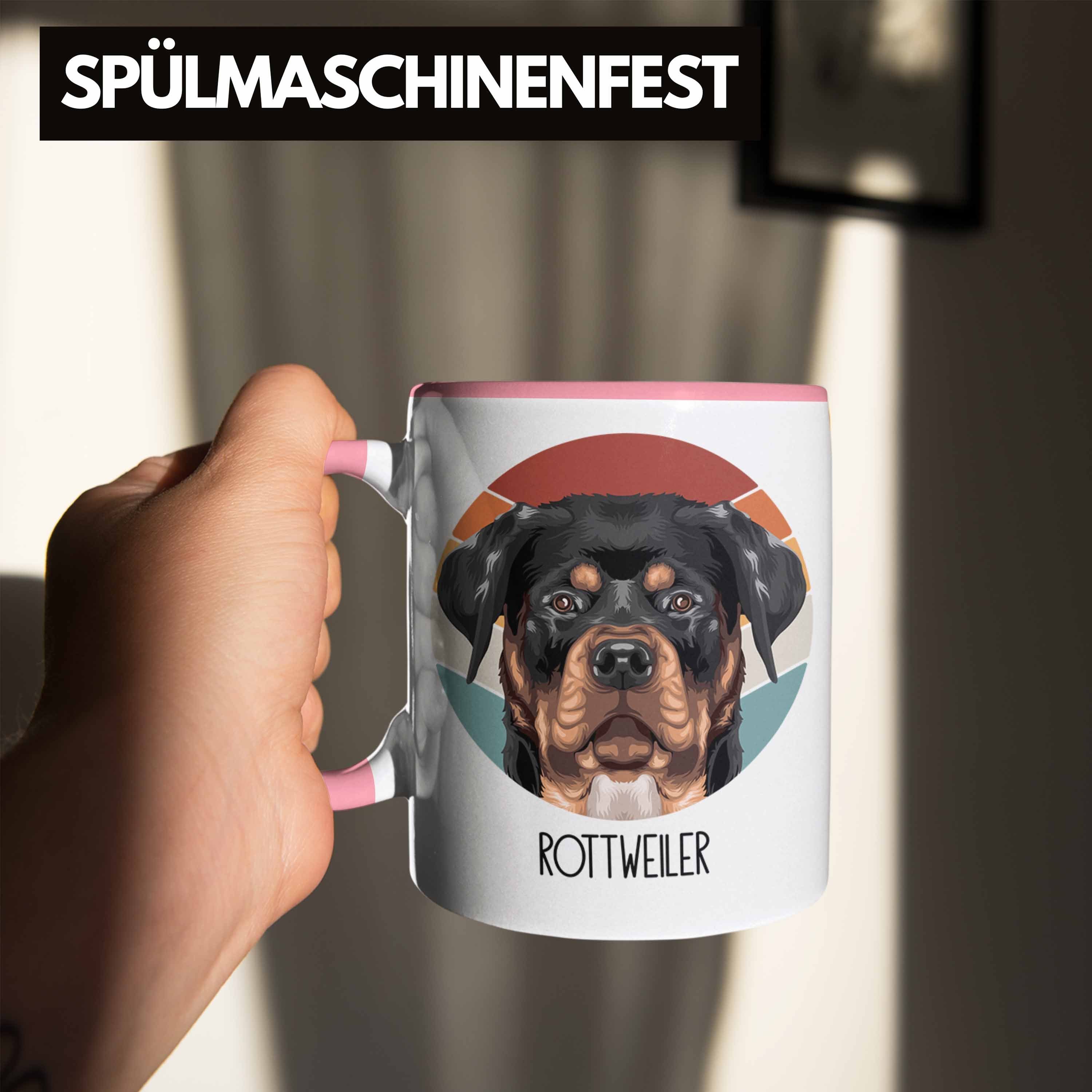 Rosa Trendation Rottwe Besitzer Spruch Tasse Geschenkidee Geschenk Tasse Lustiger Rottweiler