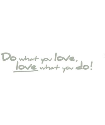 Komar Wandtattoo »Do what you love« (Set 2 S...