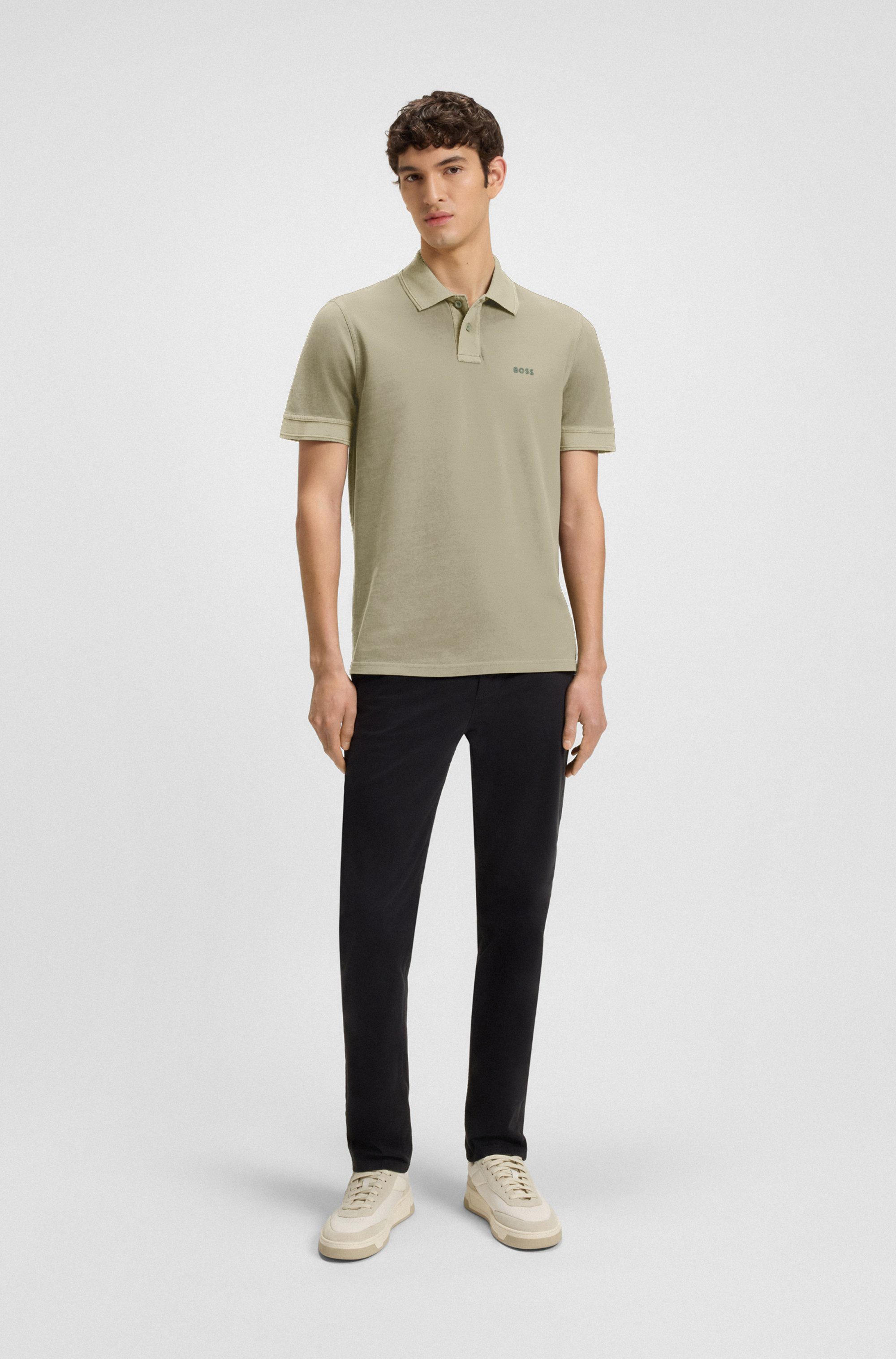 BOSS ORANGE Poloshirt Prime mit Polokragen