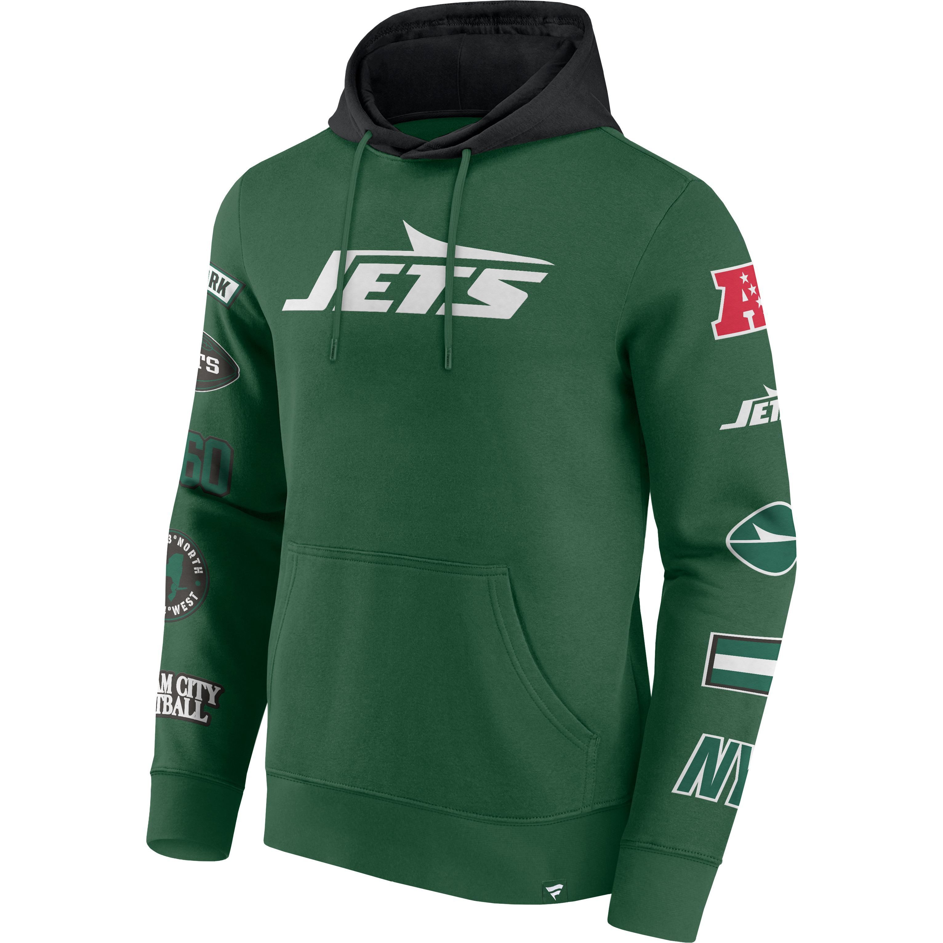 Fanatics Kapuzenpullover New York Jets NFL Sleeve Prints