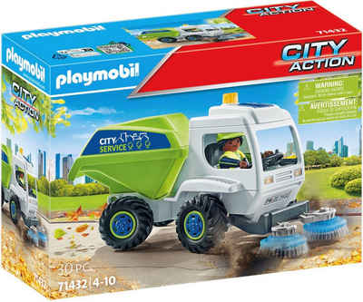 Playmobil® Konstruktions-Spielset Kehrmaschine (71432), City Action, (30 St)