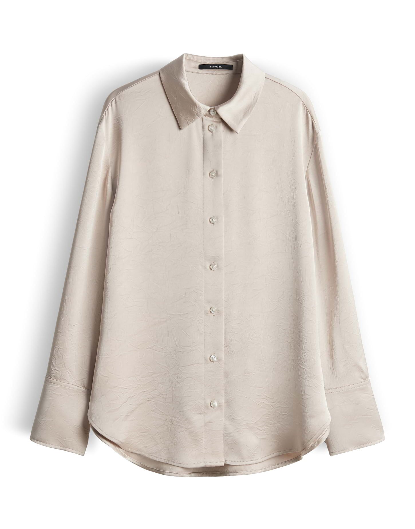 someday Longbluse ZELARA Loose mit Crinkle Effekt günstig online kaufen