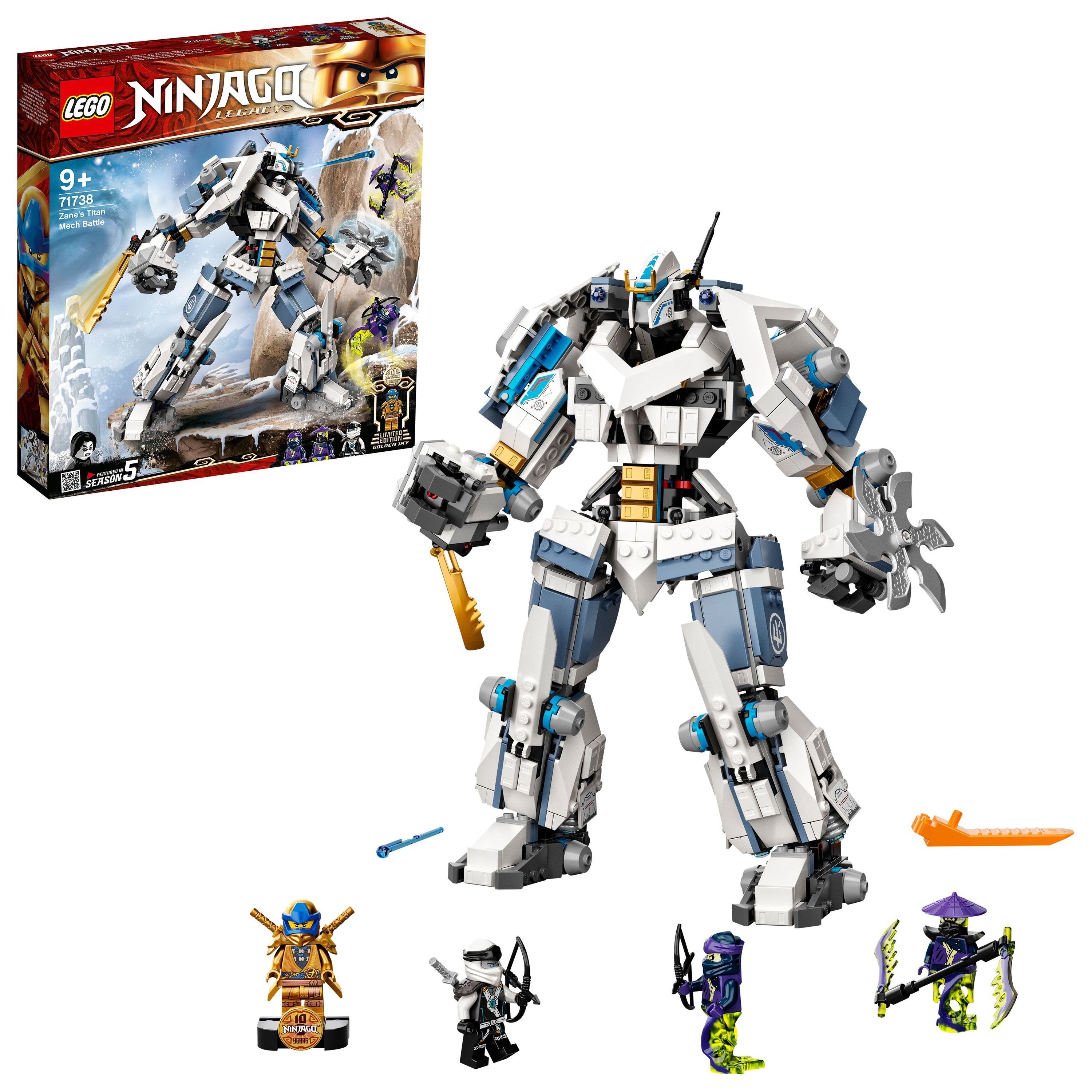 LEGO® LEGO Zanes Titan-Mech Konstruktionsspielsteine