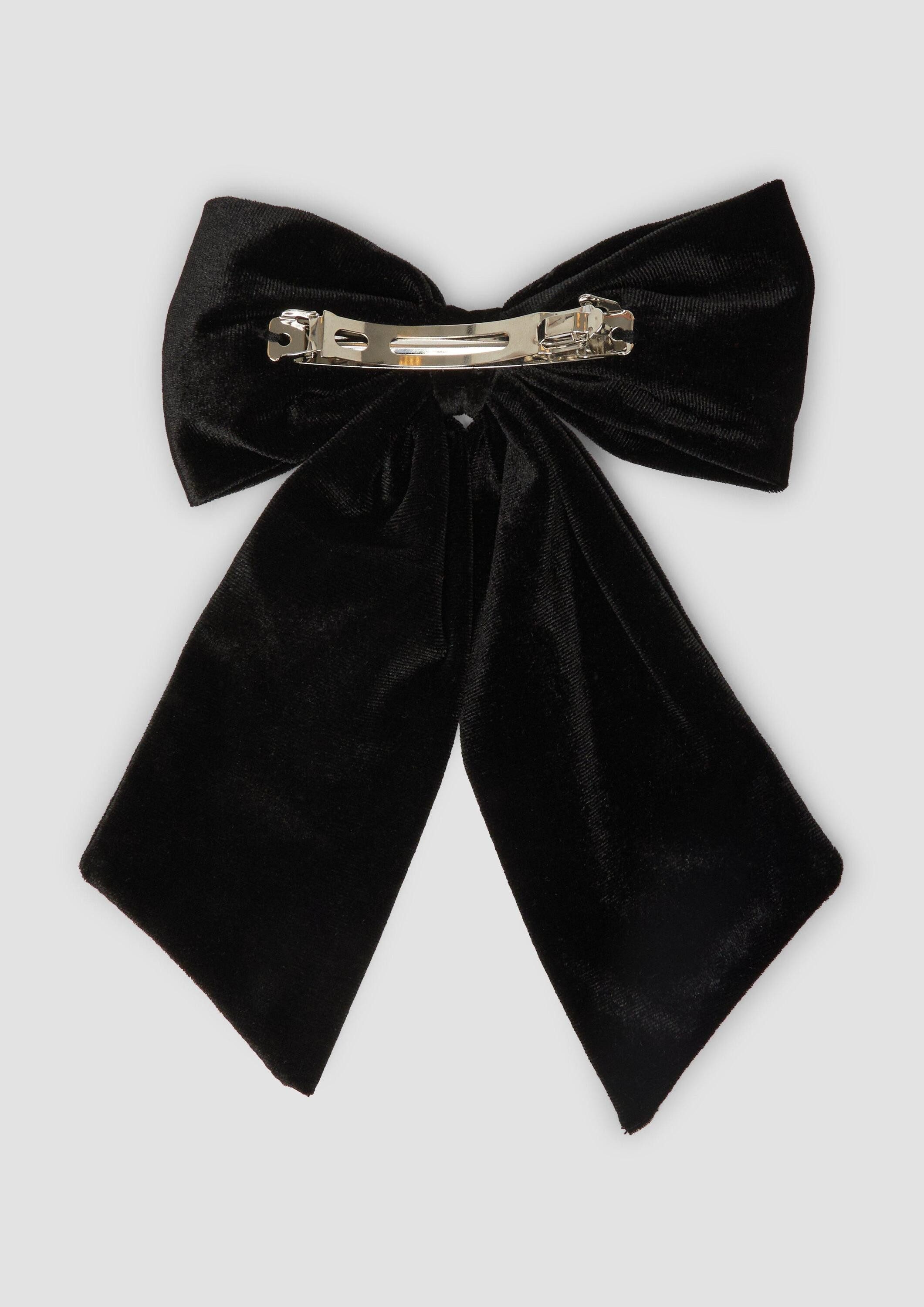s.Oliver Stirnband Accessories Haarspange mit Velours-Schleife