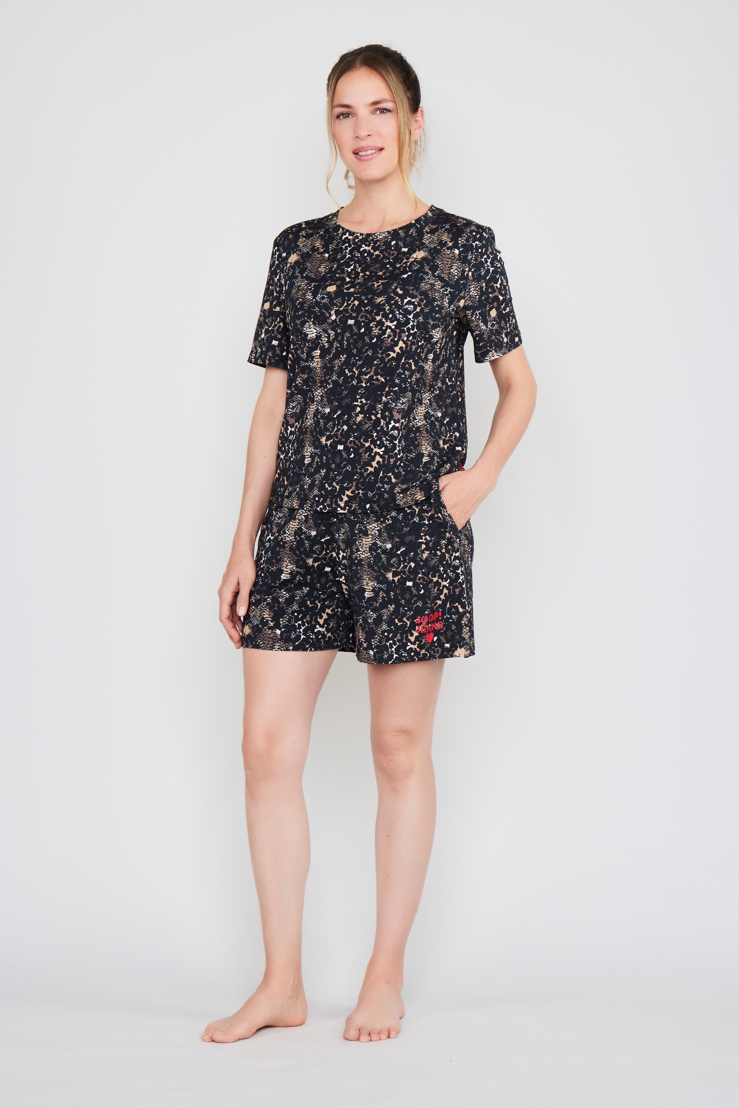 Joop Jeans Shorts After Dark (JOOP! Jeans) mit Animal-Look