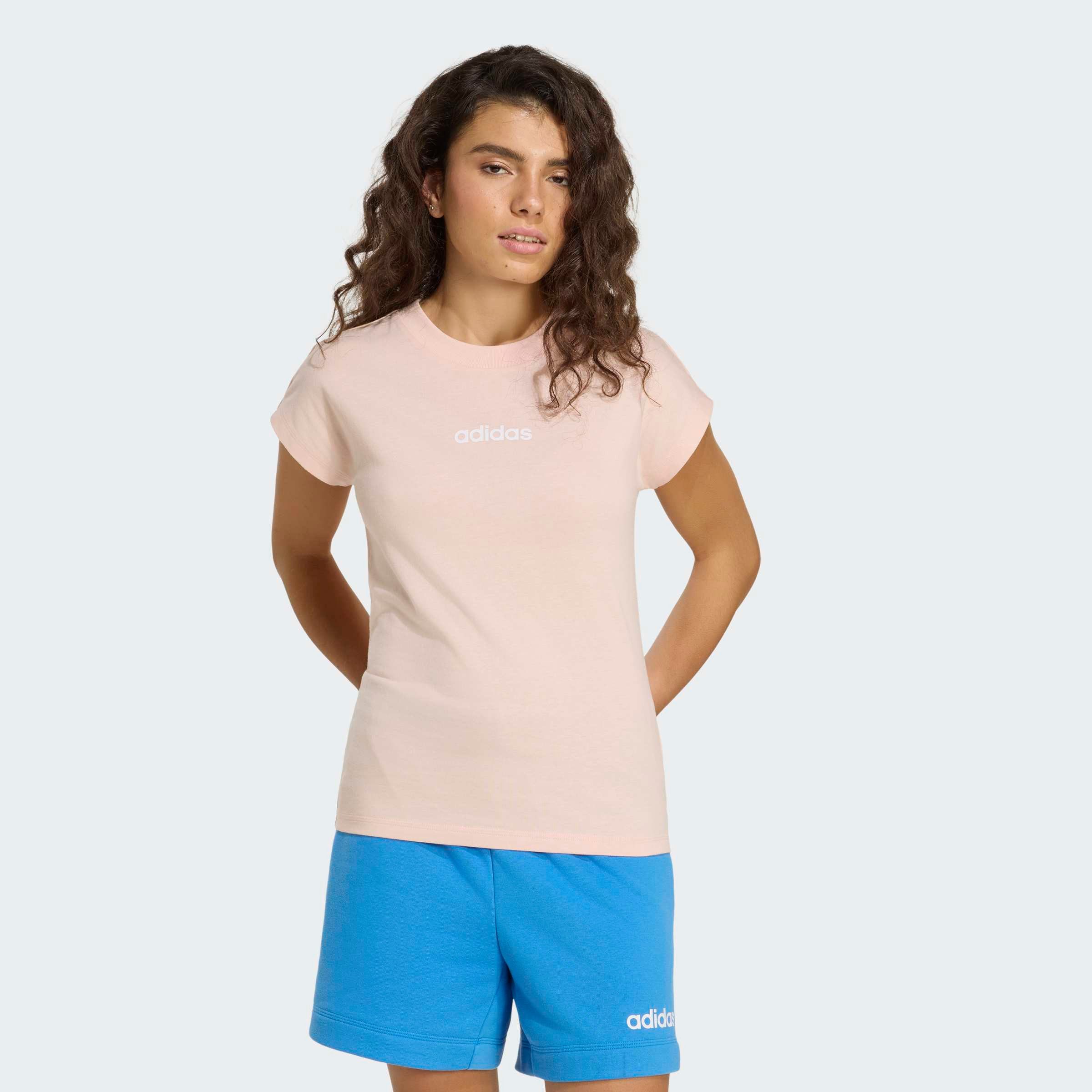 adidas Sportswear T-Shirt W LIN SJ T sportlicher Stil, Kurzarm, ohne Versch günstig online kaufen