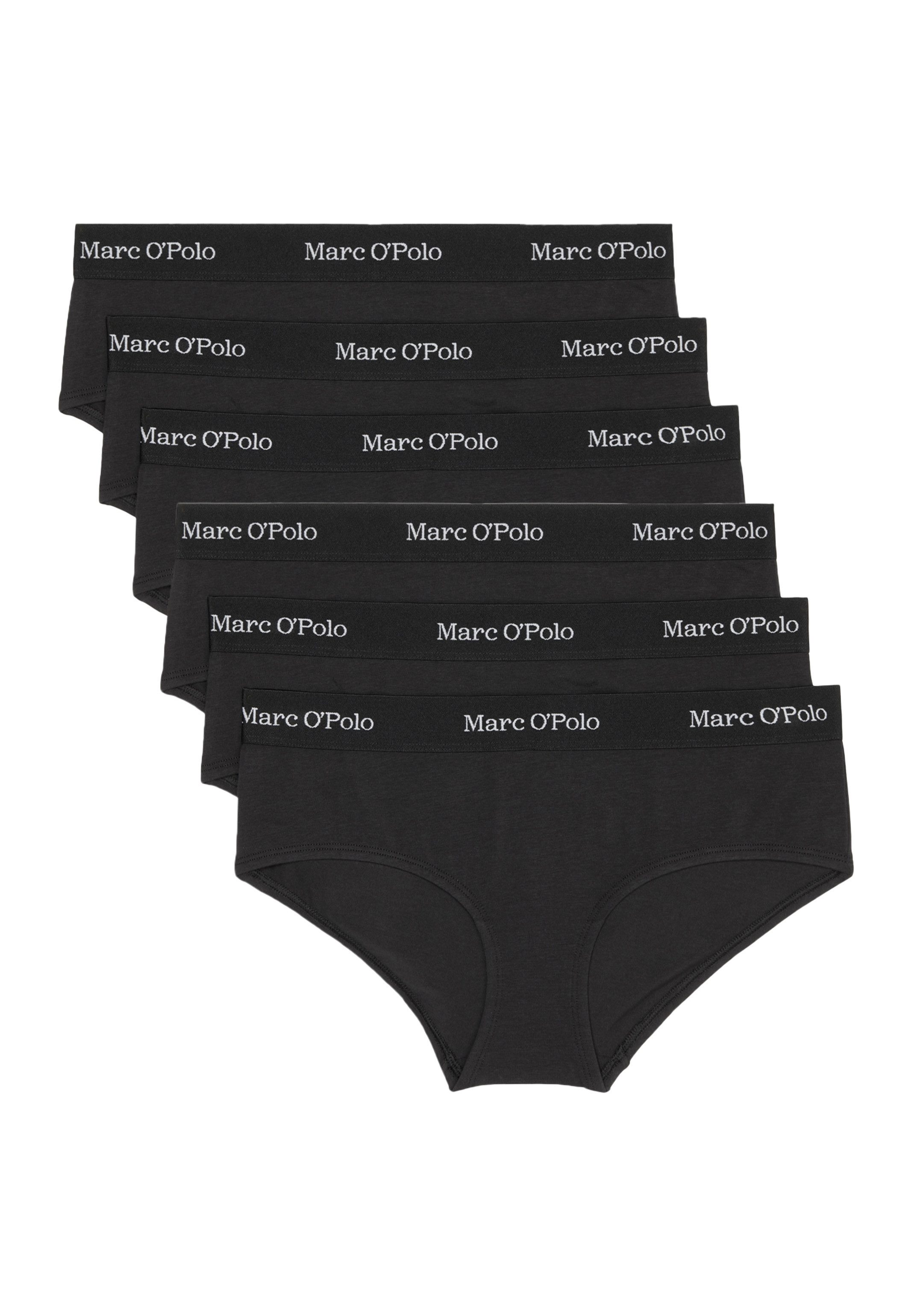Marc O'Polo Panty 6er Pack Essentials (Spar-Set, 6-St) Panty - Baumwolle - Atmungsaktiv - Bequeme Passform