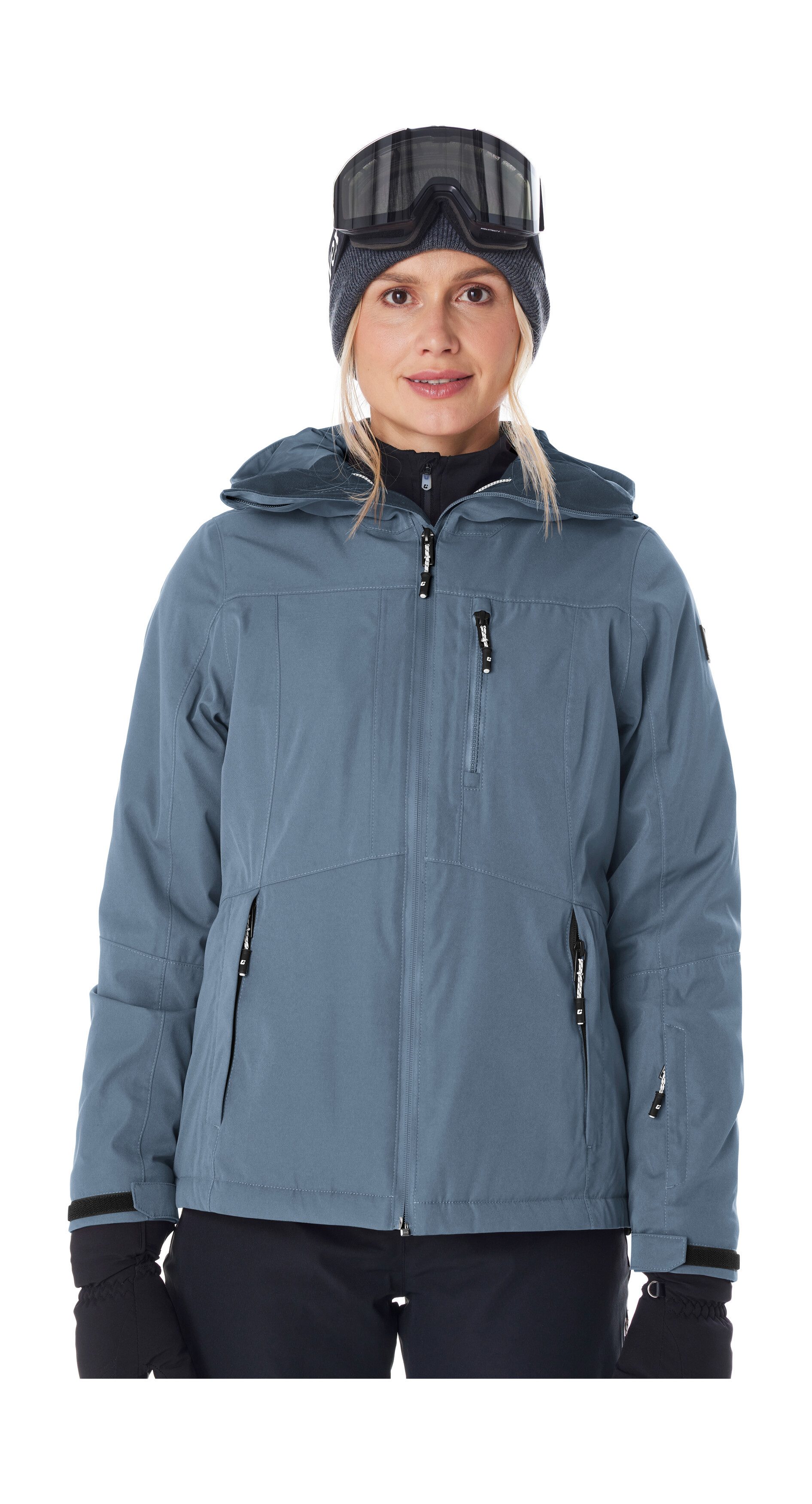 Killtec Skijacke KSW 276 WMN SKI JCKT Wasserdichte Damenjacke mit Schneefang, Atmungsaktivität und Taschen