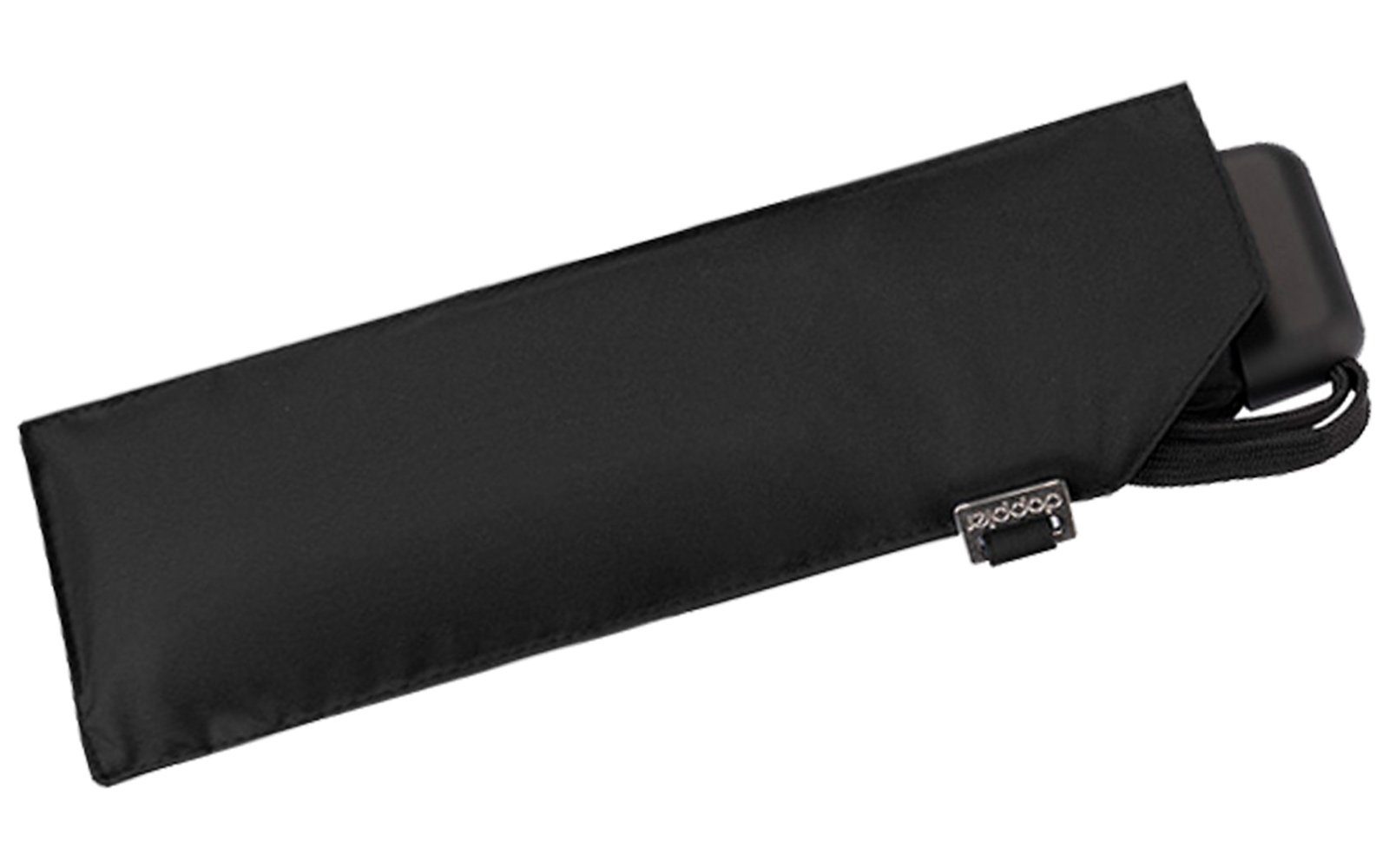 doppler® Taschenregenschirm ein leichter und flacher Schirm für jede Tasche, dieser treue Begleiter findet überall Platz – Bild 3 von 5