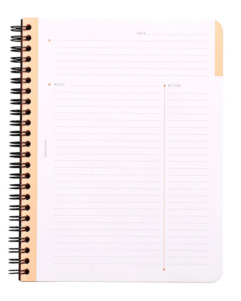 Thumbnail - EXACOMPTA Notizheft 5x Meeting Book A5+, mit Doppelspirale, 80 Bl 90g Schwarz 193419C, Rhodia, Blöcke, Hefte und Notizbü...