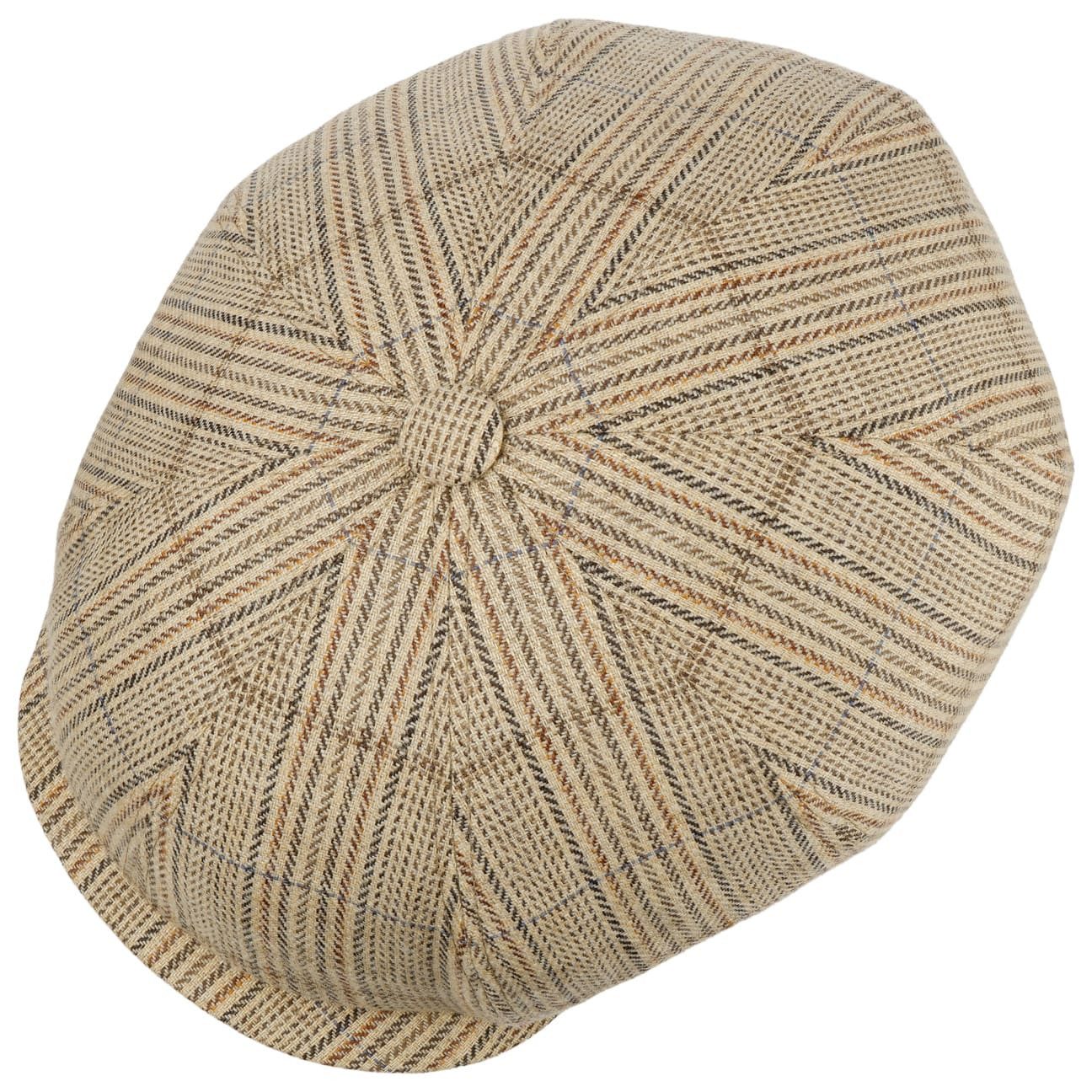 Stetson Flat Cap (1-St) Schirmmütze mit Schirm, Made in Germany