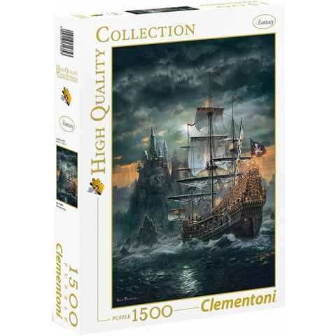 Clementoni® Puzzle High Quality Collection, Das Piratenschiff, 1500 Puzzleteile, Made in Europe, FSC® - schützt Wald - weltweit