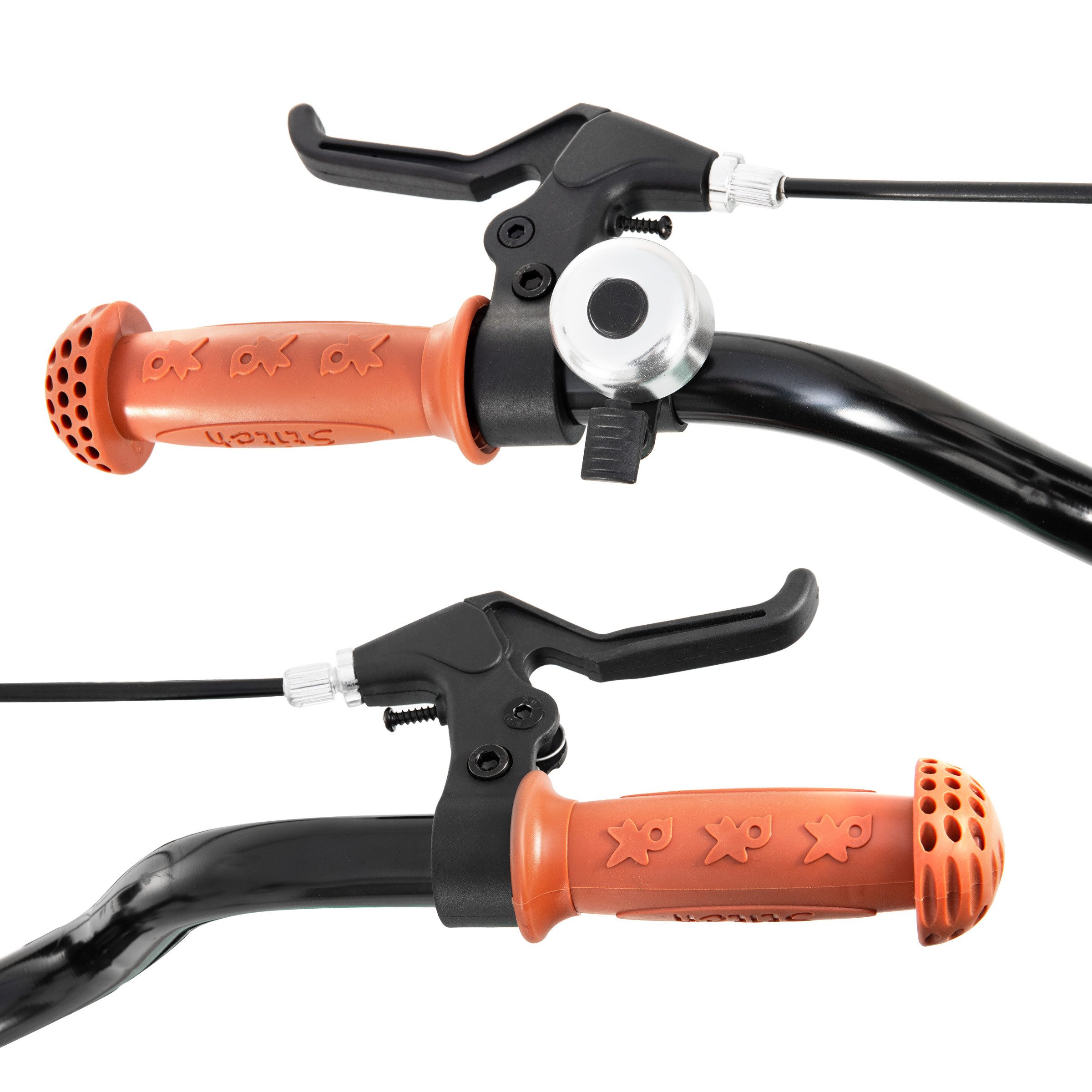 JOYSTAR Kinderfahrrad Totem 12/14/16/18/20 Zoll Kinderfahrrad für 2-11 jährige Jungen, mit Stützräder, Kotflügel, Front and rear dual brakes, Reflektorplatte