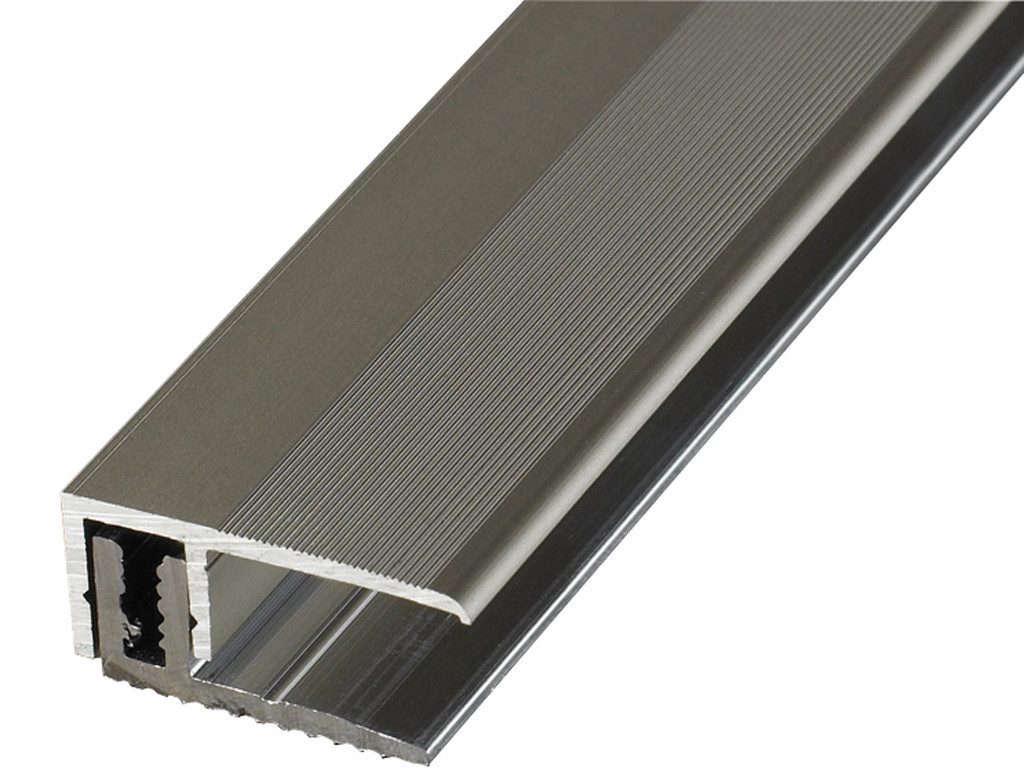 Abschlussprofil Abschlussprofil PROVARIO Universal Aluminium eloxiert Edelstahl