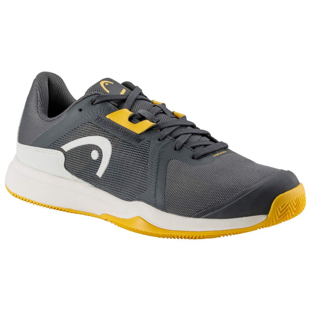 Head Sprint Team 3.5 Clay/Sandplatz 2024 grau/gelb Herren Tennisschuh