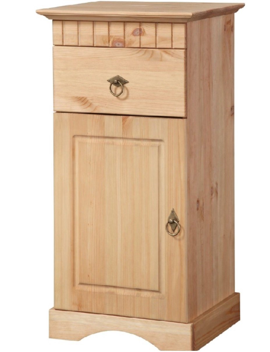 Clever-Moebel Beistellschrank Kommode Kiefernholz im Landhausstil, günstig online kaufen