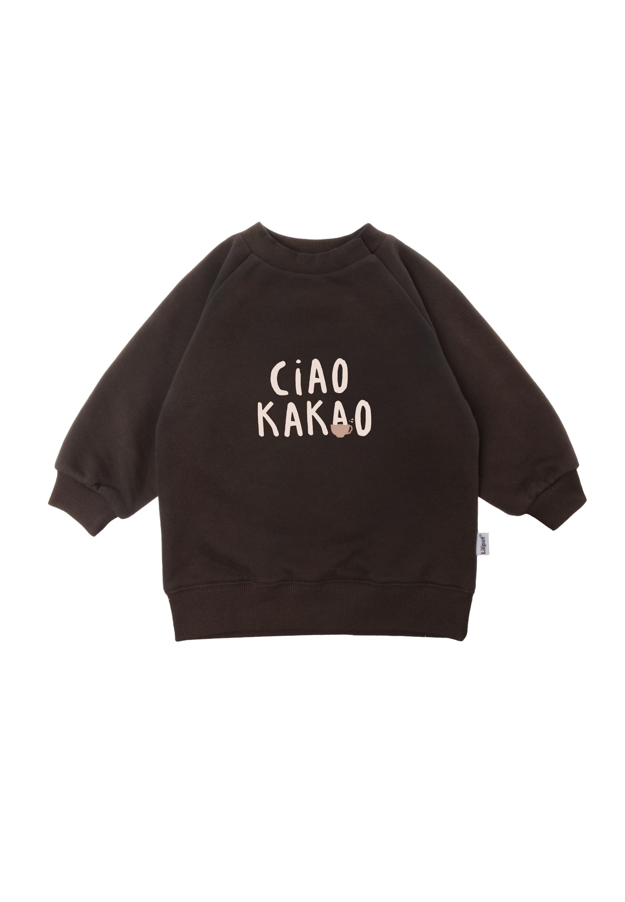 Liliput Sweatshirt Ciao Kakao mit coolem Schriftzug auf der Vorderseite