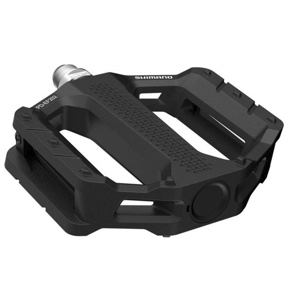 Shimano Klickpedale PD-EF202 Plattformpedale Aluminium blau, rot, schwarz