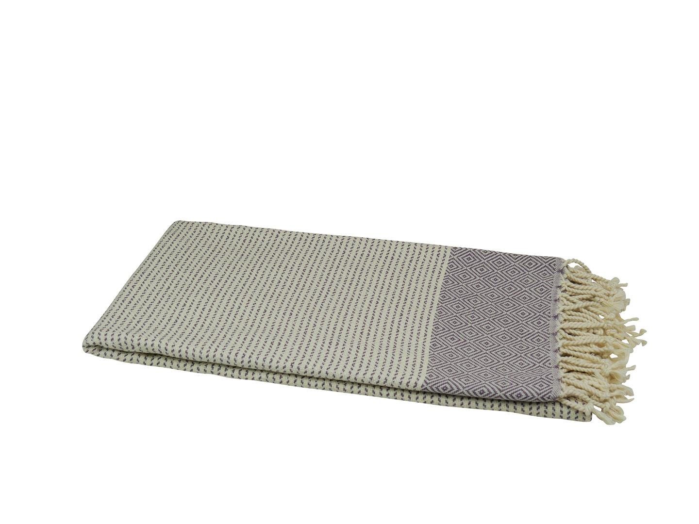 my Hamam Hamamtücher Hamamtuch Baumwolle naturbeige "Ada" - myHamam, große Auswahl, Baumwolle (1-St), pflegeleicht und platzsparend, Sauna Handtuch