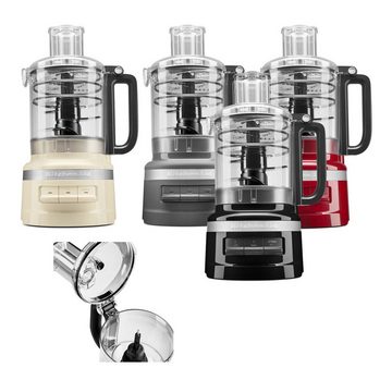 KitchenAid Küchenmaschine 5KFP0919, 250 W, 2.1 l Schüssel, 2,1 Liter Arbeitsschüssel, Klappdeckel und Einfüllöffnung, Teigmesser