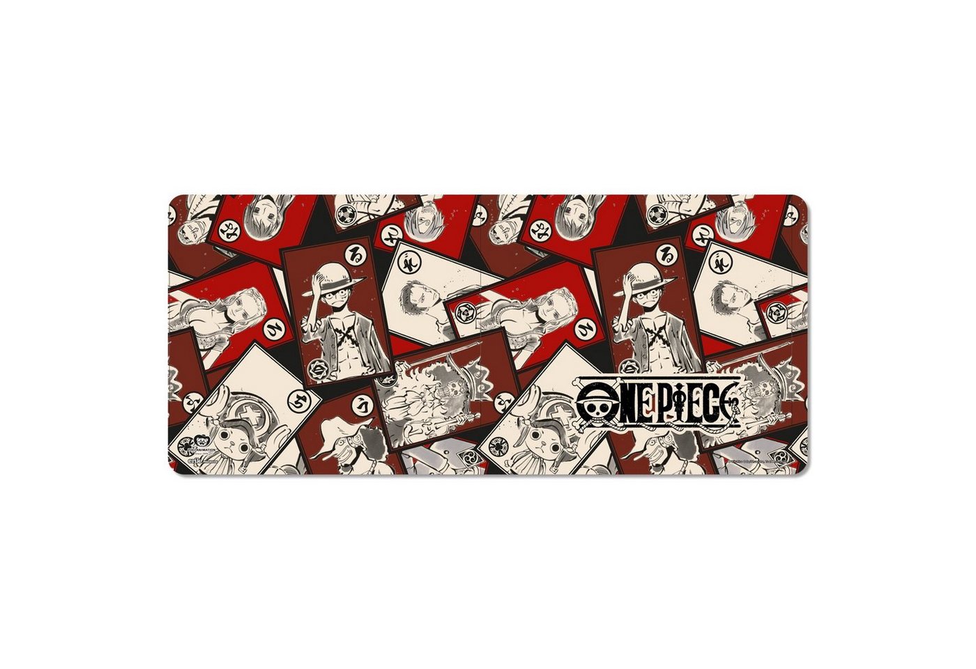 Grupo Erik Gaming Mauspad One Piece Gaming Mat XL Mouse Pad für Tastatur