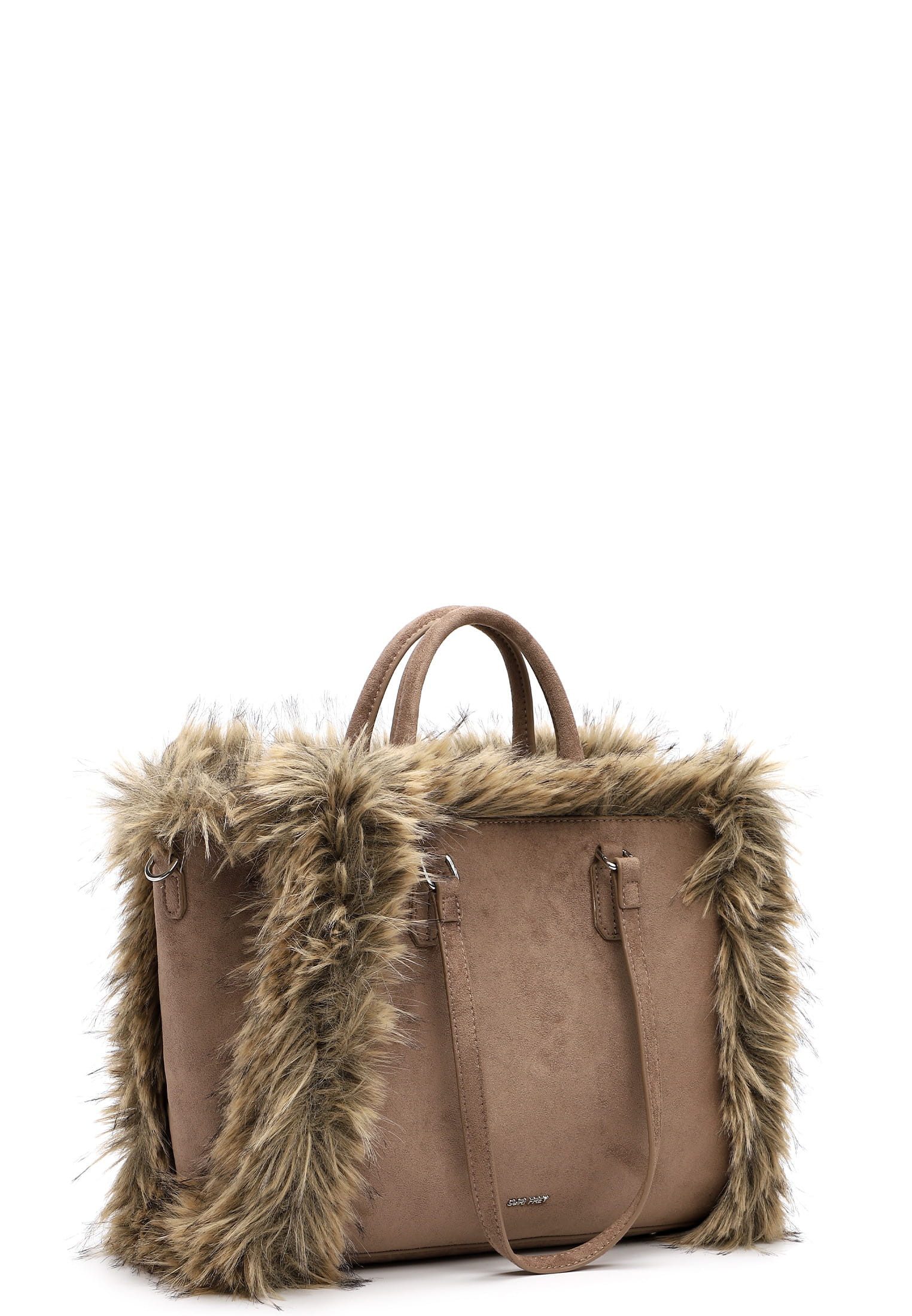SURI FREY Shopper SFY Chessy Suede, Logo Patch – Bild 2 von 5