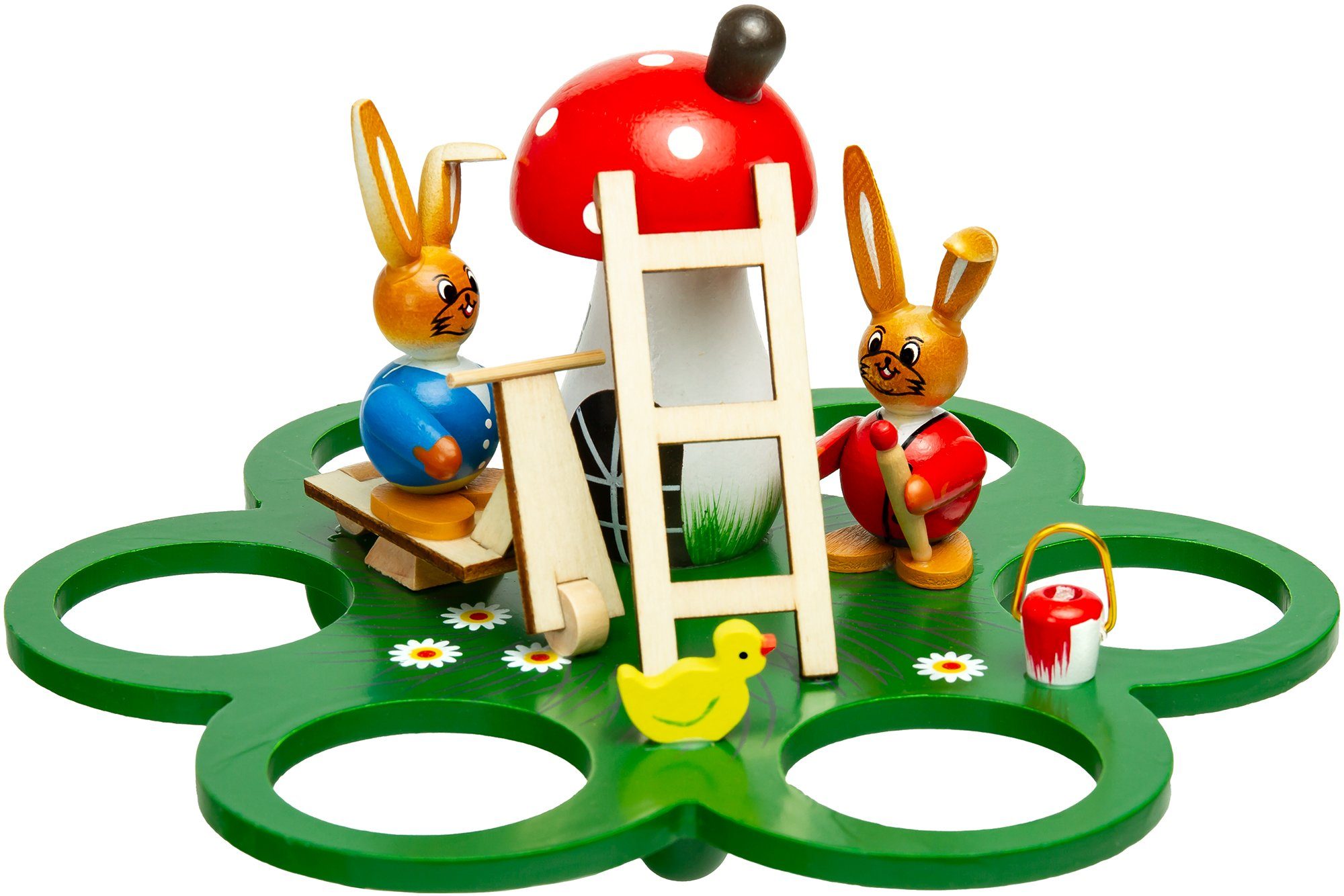 SIKORA Osterfigur OD14 Osterdeko farbenfroher Holz günstig online kaufen