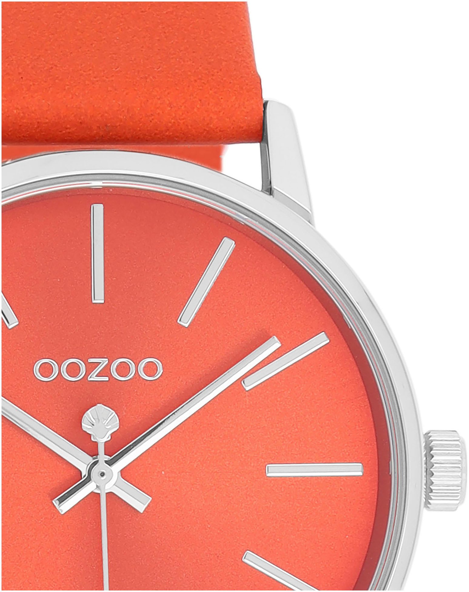 OOZOO Quarzuhr C11062, Armbanduhr, Damenuhr, Lederarmband günstig online kaufen