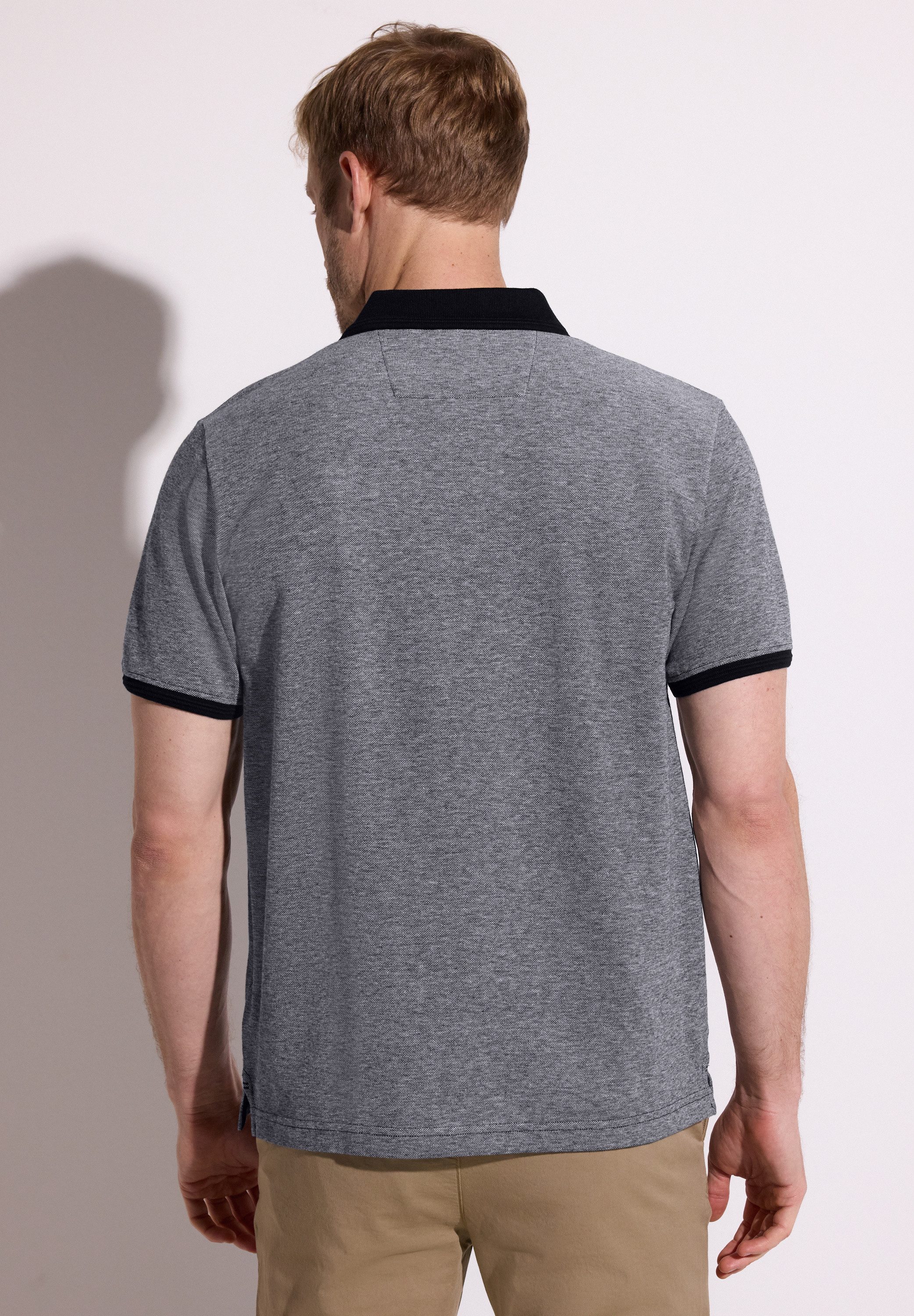 STREET ONE MEN Poloshirt mit Farbakzenten – Bild 2 von 5