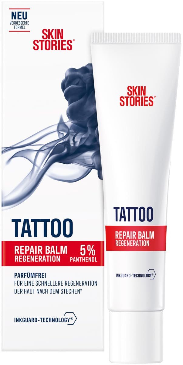 Körperlotion Repair Balm (40 ml), beruhigende Tattoo Pflege