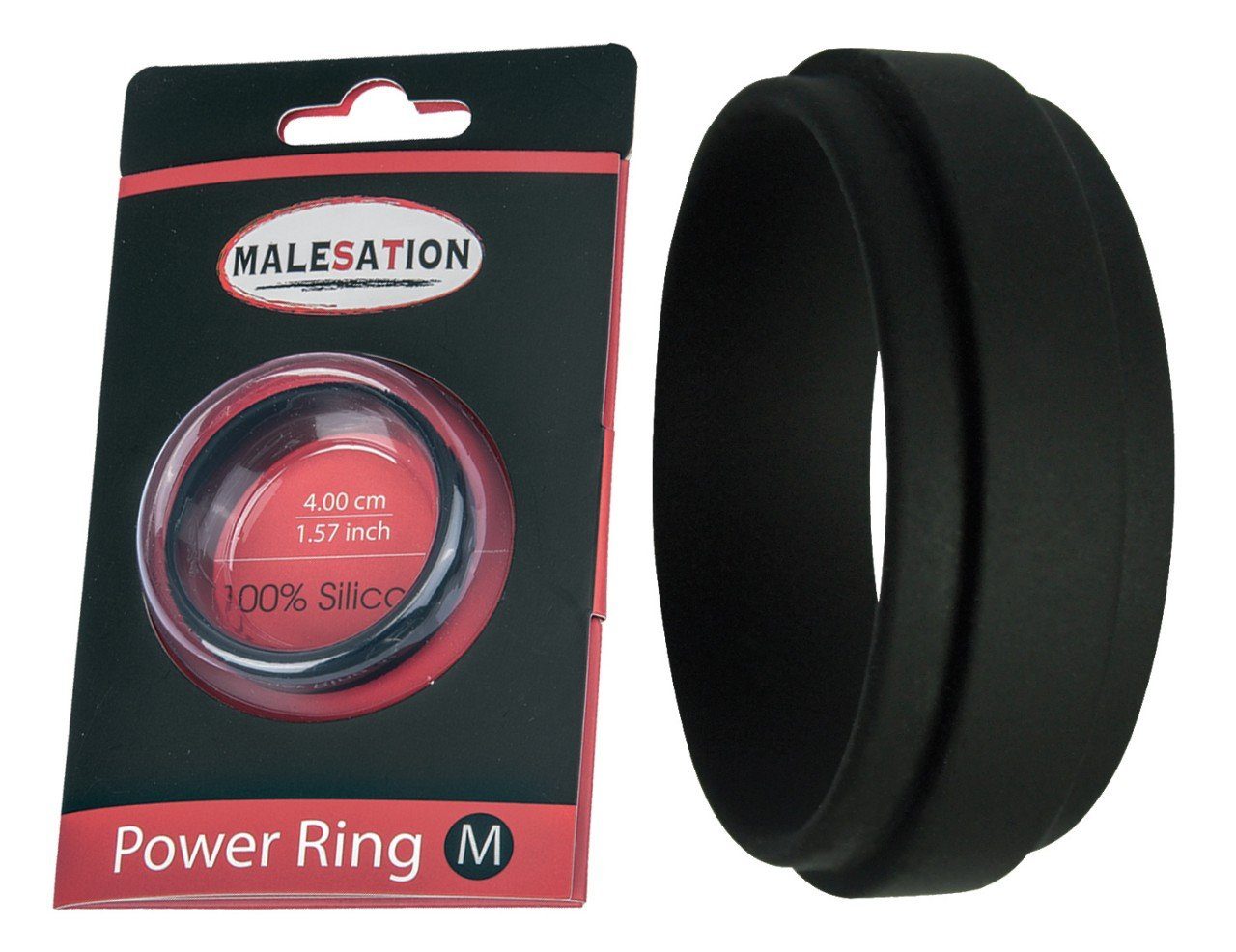Malesation Penisring MALESATION Power Ring M - (Large,Medium)