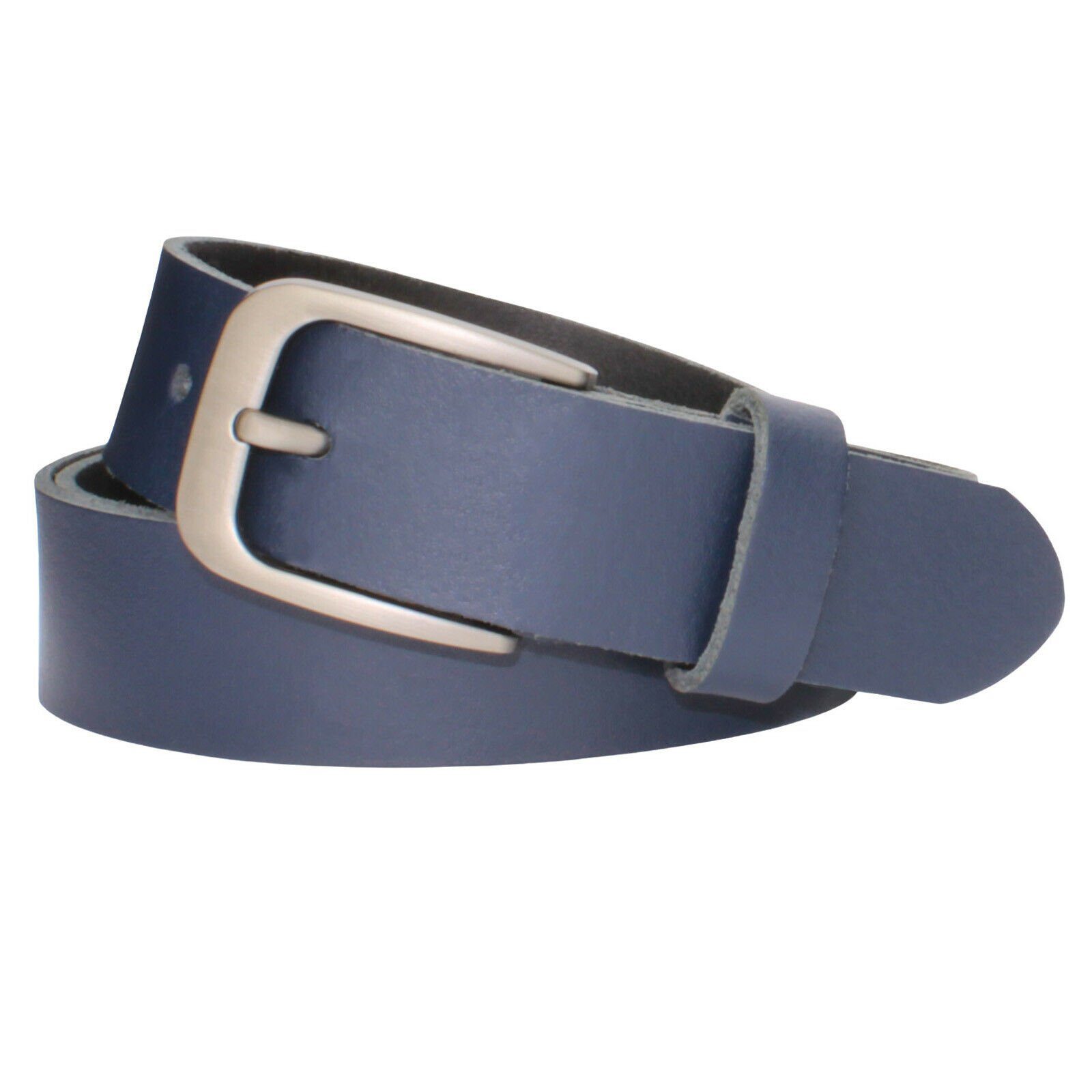 Manza Ledergürtel Gürtel Ledergürtel 3cm breit Echt Leder Jeansgürtel Unisex Kürzbar