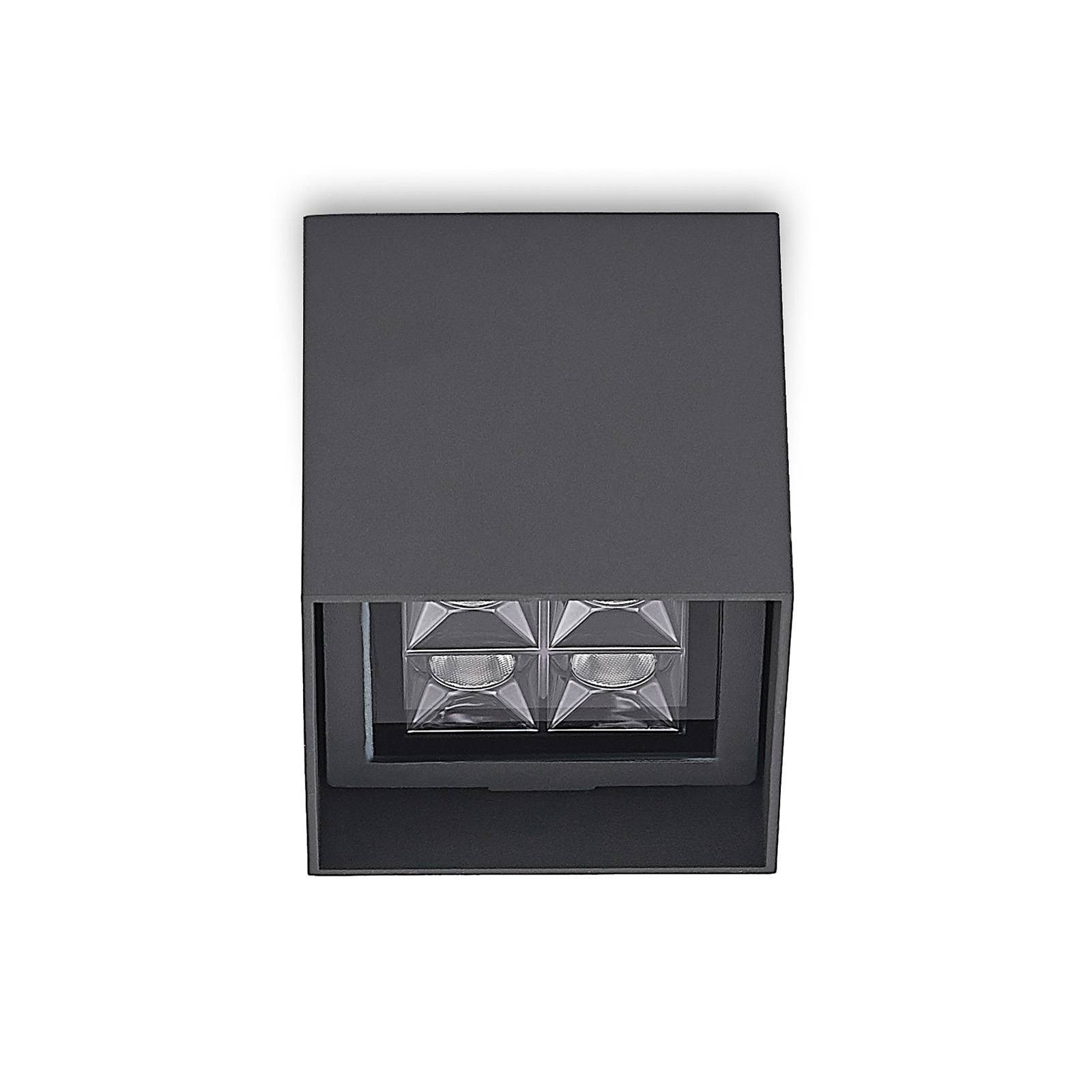 Lindby Außen-Wandleuchte Eveta, LED 8,8 W gesamt, warmweiß