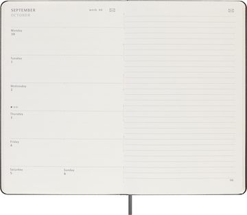 MOLESKINE Buchkalender, Smart Kalender 2024 für das Smart Writing System 1 Wo = 1 Seite, A5