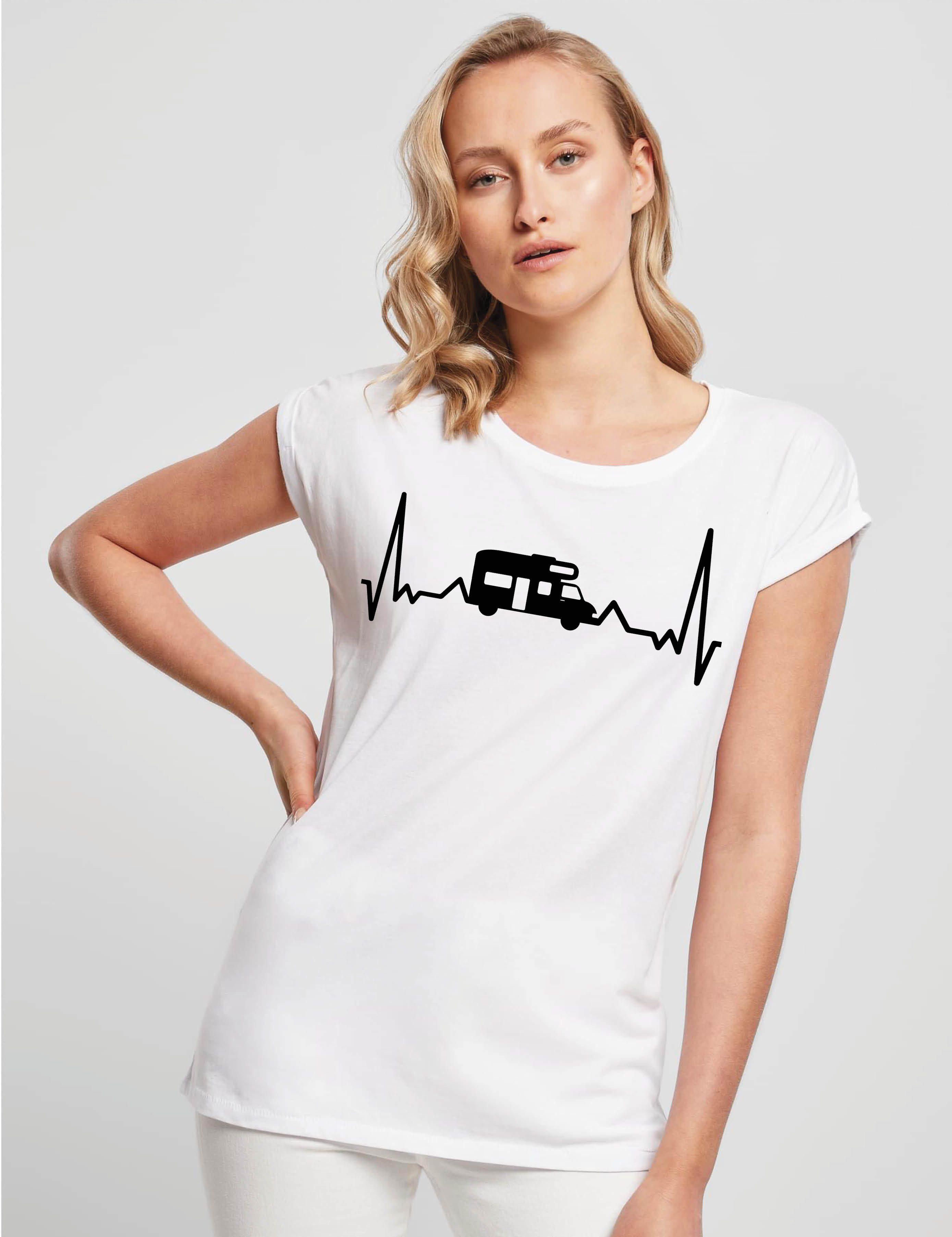 Youth Designz Print-Shirt "Heart Beat Camping" günstig online kaufen