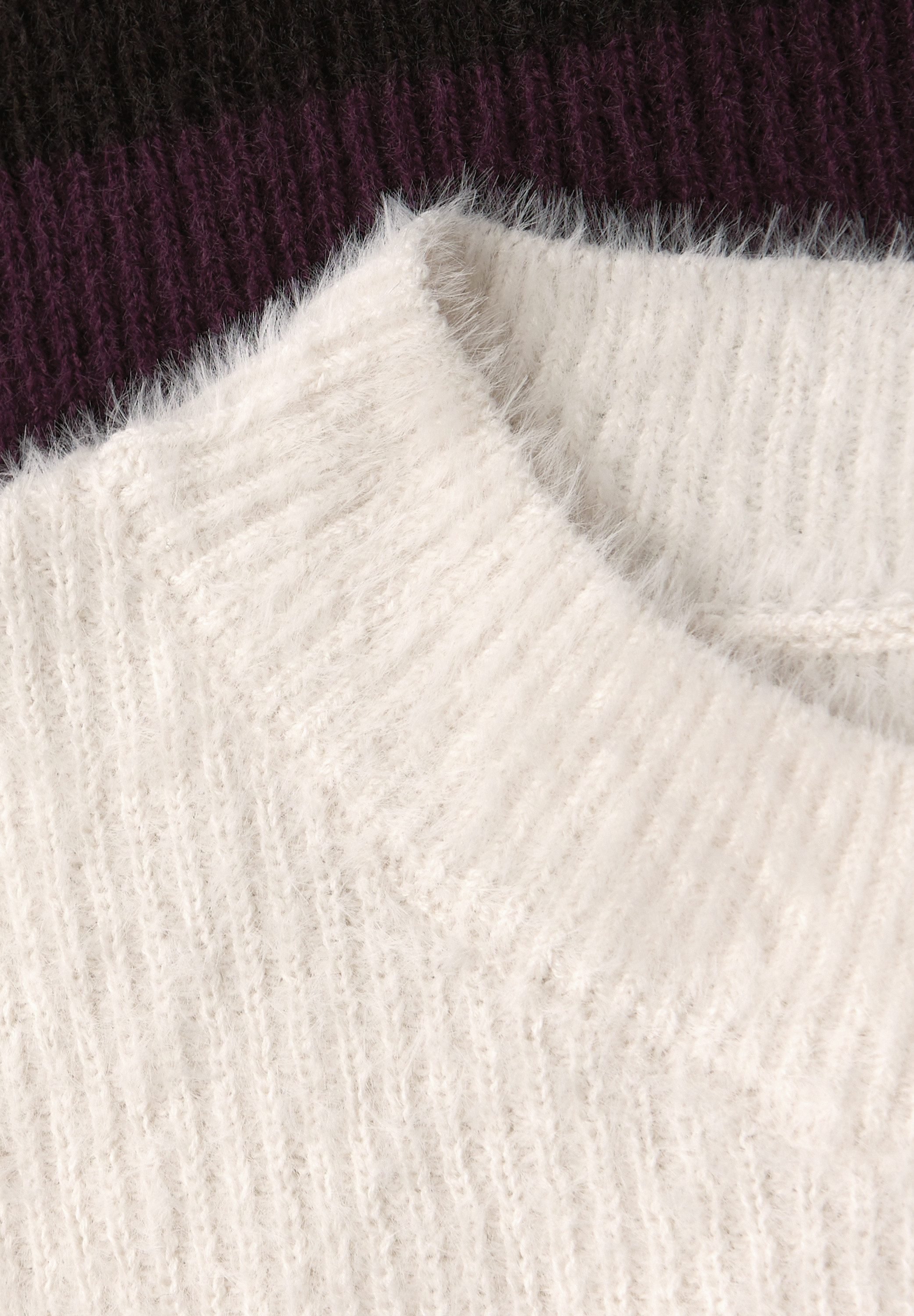 STREET ONE STUDIO Strickpullover mit buntem Streifenmuster