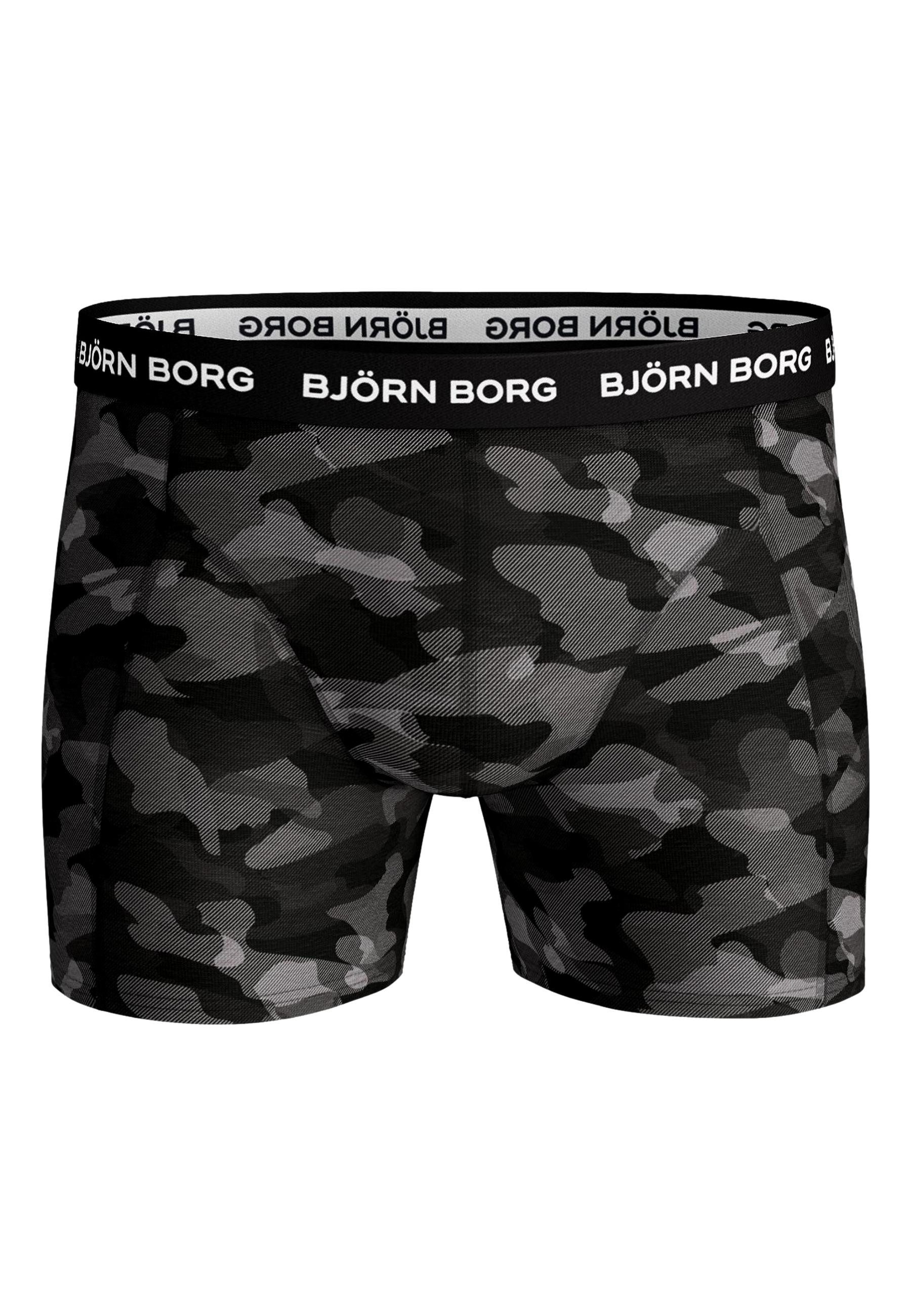 Björn Borg Boxershorts Boxershorts Unterhosen Stretch Boxers 3-pack (3-St)