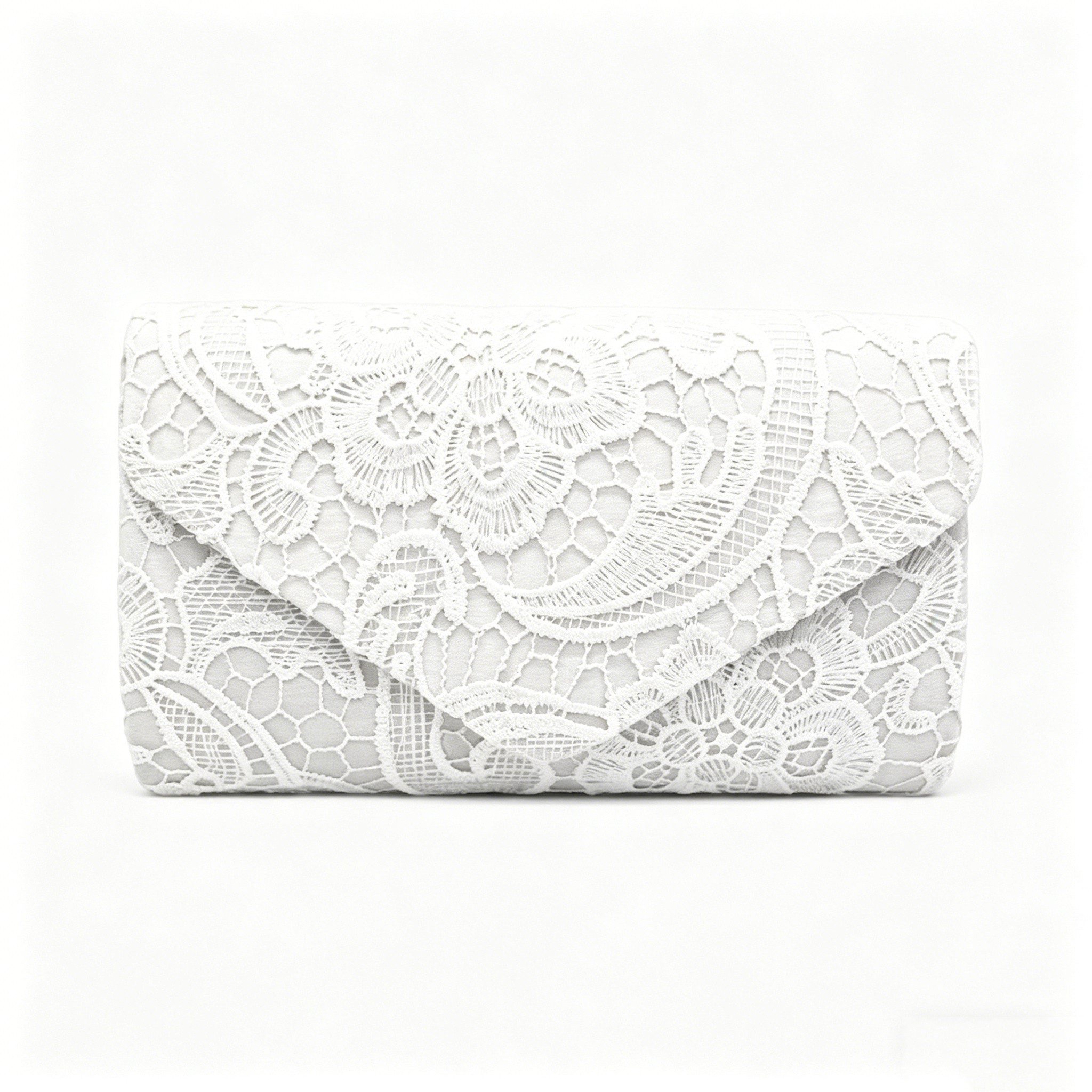 Zaewry Abendtasche Clutch Damen Elegant Kettentasche Hochzeit Umhängetasche Handtasche, Damen Abendtasche Spitze Clutch, Glitzer Tasche mit Abnehmbarer Kette