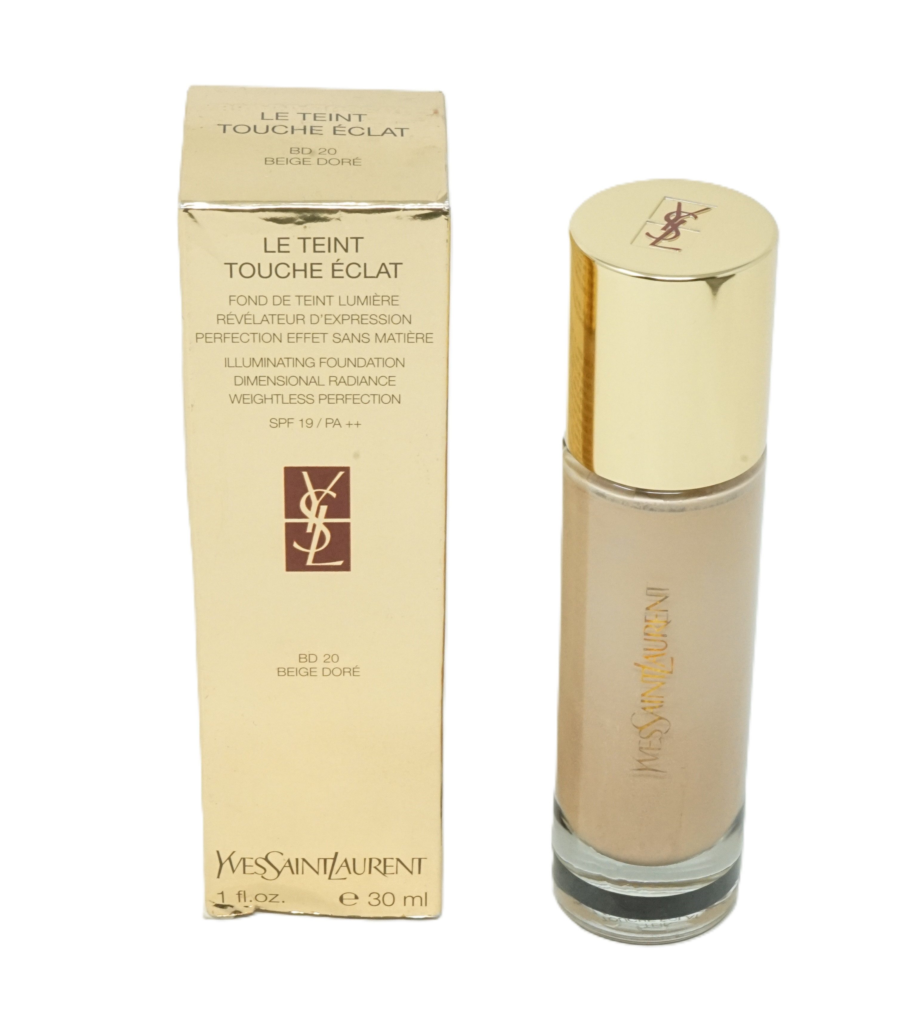 YVES SAINT LAURENT Foundation Yves Saint Laurent Touche Eclat Le Teint Foundation BD 20 Beige Dore
