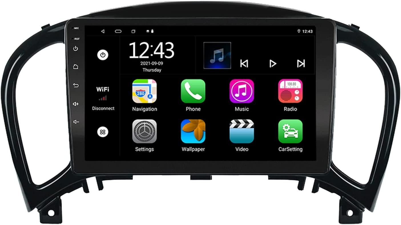 GABITECH 9"Android 13 Autoradio Carplay Navi für Nissan Juke / Infiniti ESQ Autoradio