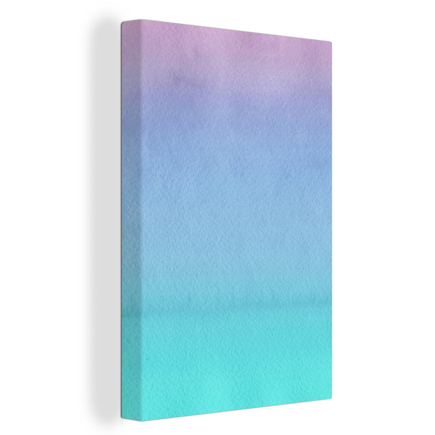 OneMillionCanvasses® Leinwandbild Aquarell - Lila - günstig online kaufen