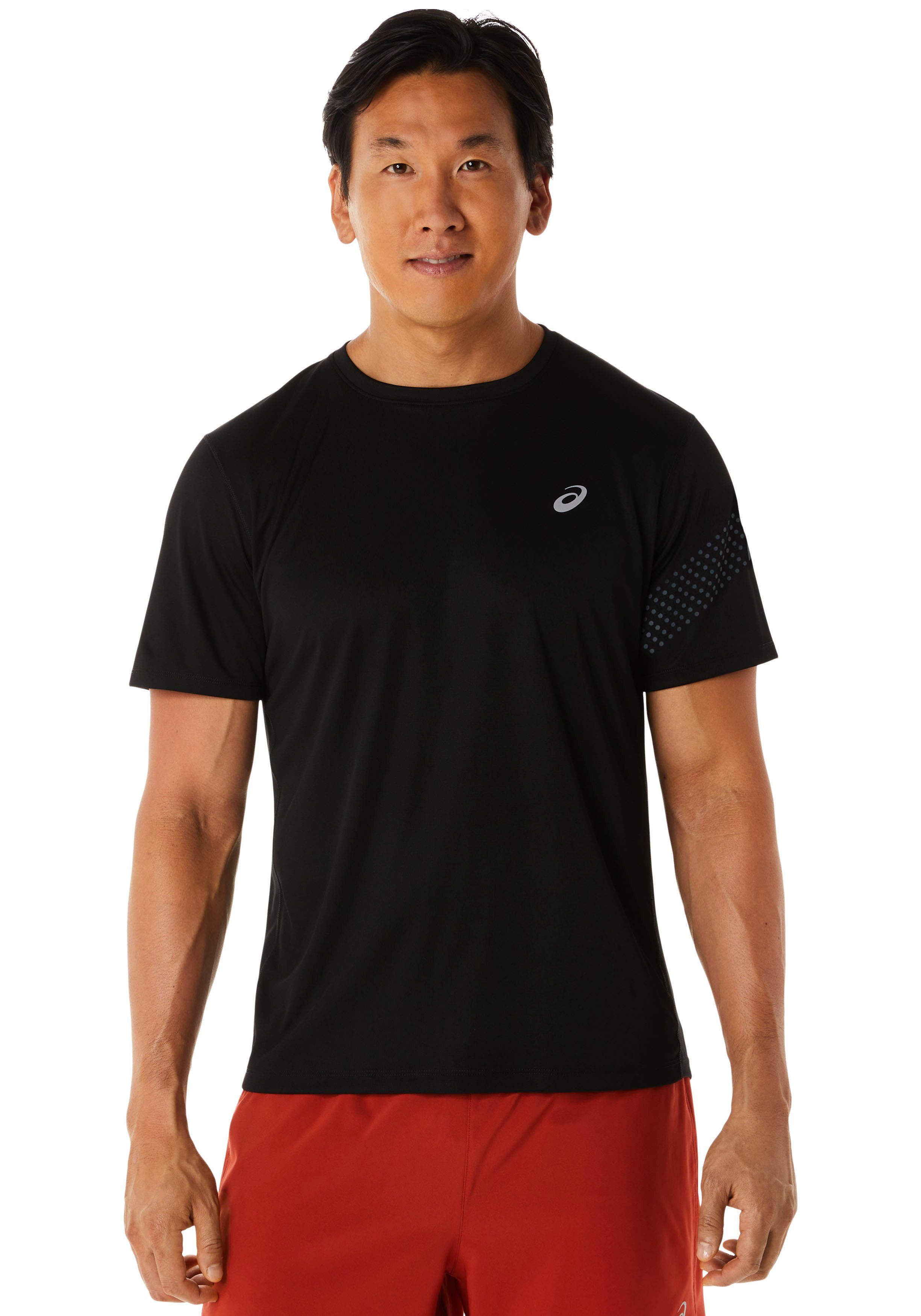 Asics Laufshirt schwarz ICON TOP