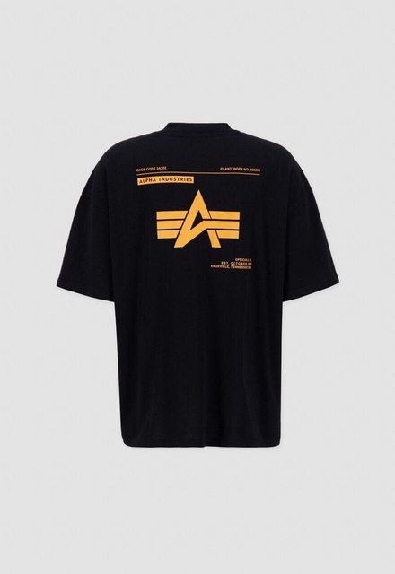 Alpha Industries T-Shirt - lässiges weites Oversized Shirt mit Backprint - günstig online kaufen