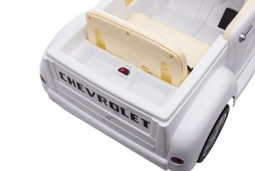 TPFLiving Elektro-Kinderauto Go-Kart mit EVA und Kunststoffreifen zum Driften, Belastbarkeit 30 kg, Kinderfahrzeug mit Soft-Start und Bremsautomatik - Farbe: weiß